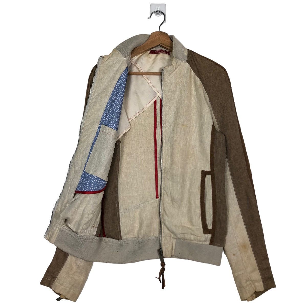 Japanese Brand 🔥Vintage Zara Man Denim Couture Biker Jacket Size US S / EU 44-46 / 1 - 8 Thumbnail