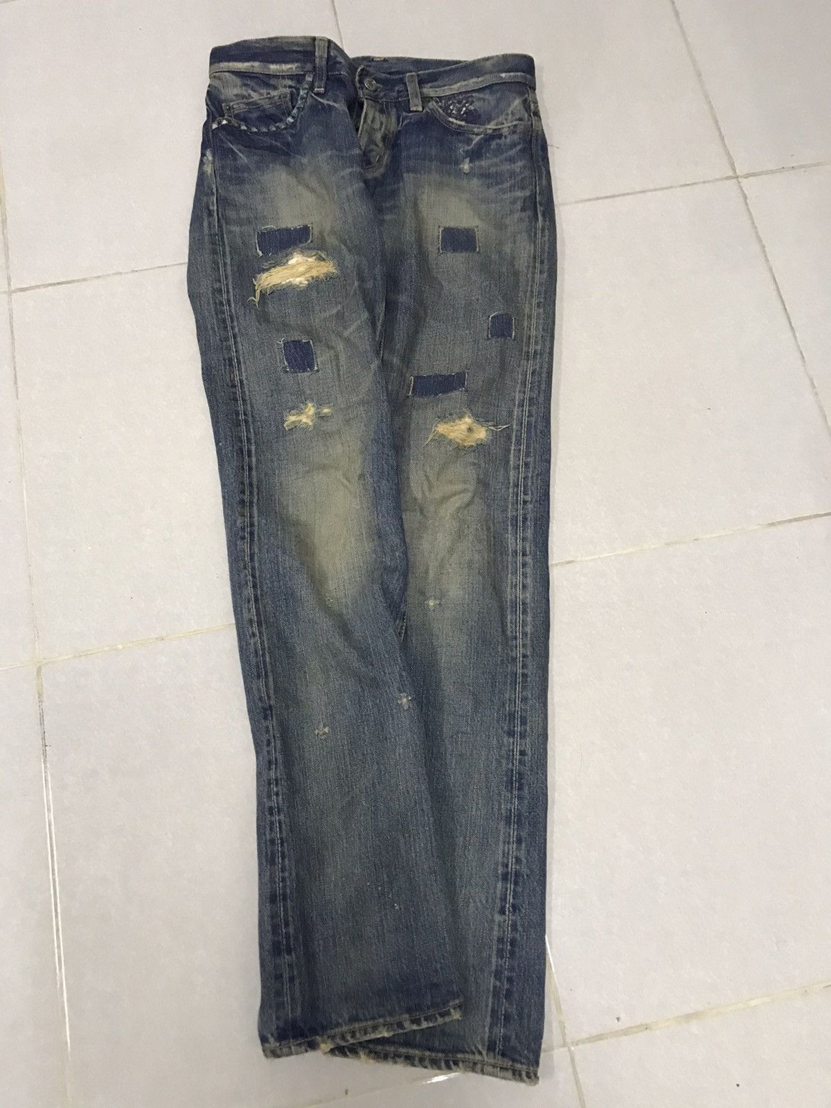 Hysteric Glamour Vintage hysteric glamour distressed style selvedge punk Size 30" / US 8 / IT 44 - 25 Thumbnail