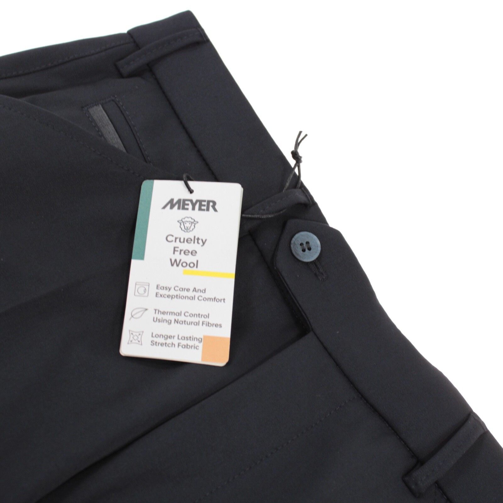 Other Meyer New with tags Dress Pants Size 34 US In Blue Size US 34 / EU 50 - 1 Thumbnail