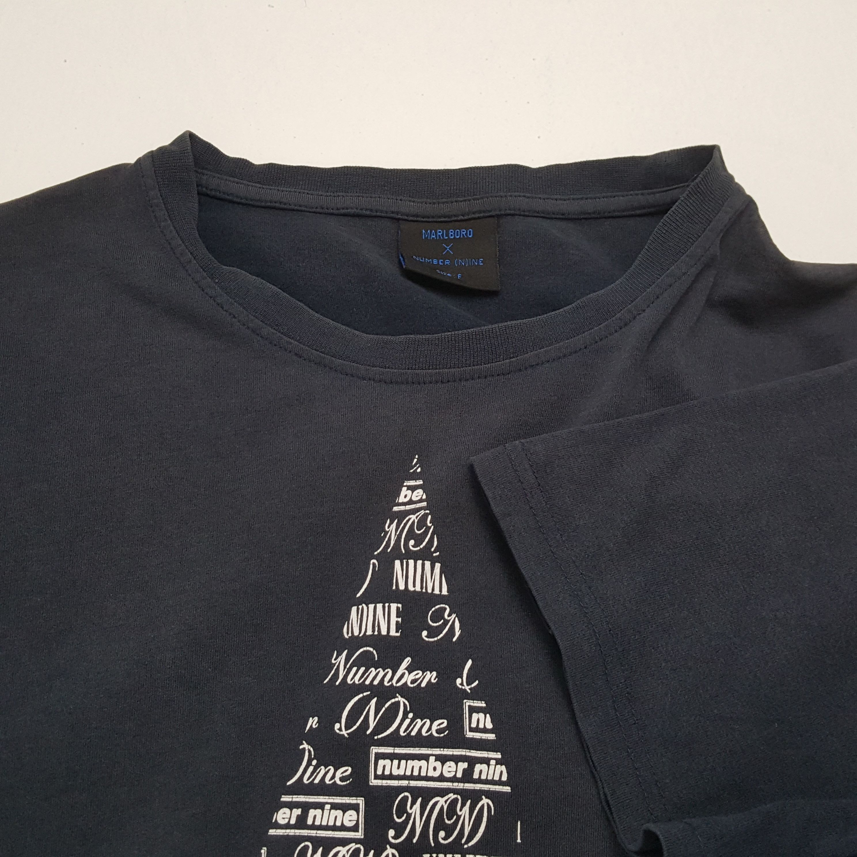 Marlboro × Number (N)ine × Vintage MARLBORO x NUMBER (N)INE Japanese Brand Art Design Tshirt Size US M / EU 48-50 / 2 - 6 Thumbnail