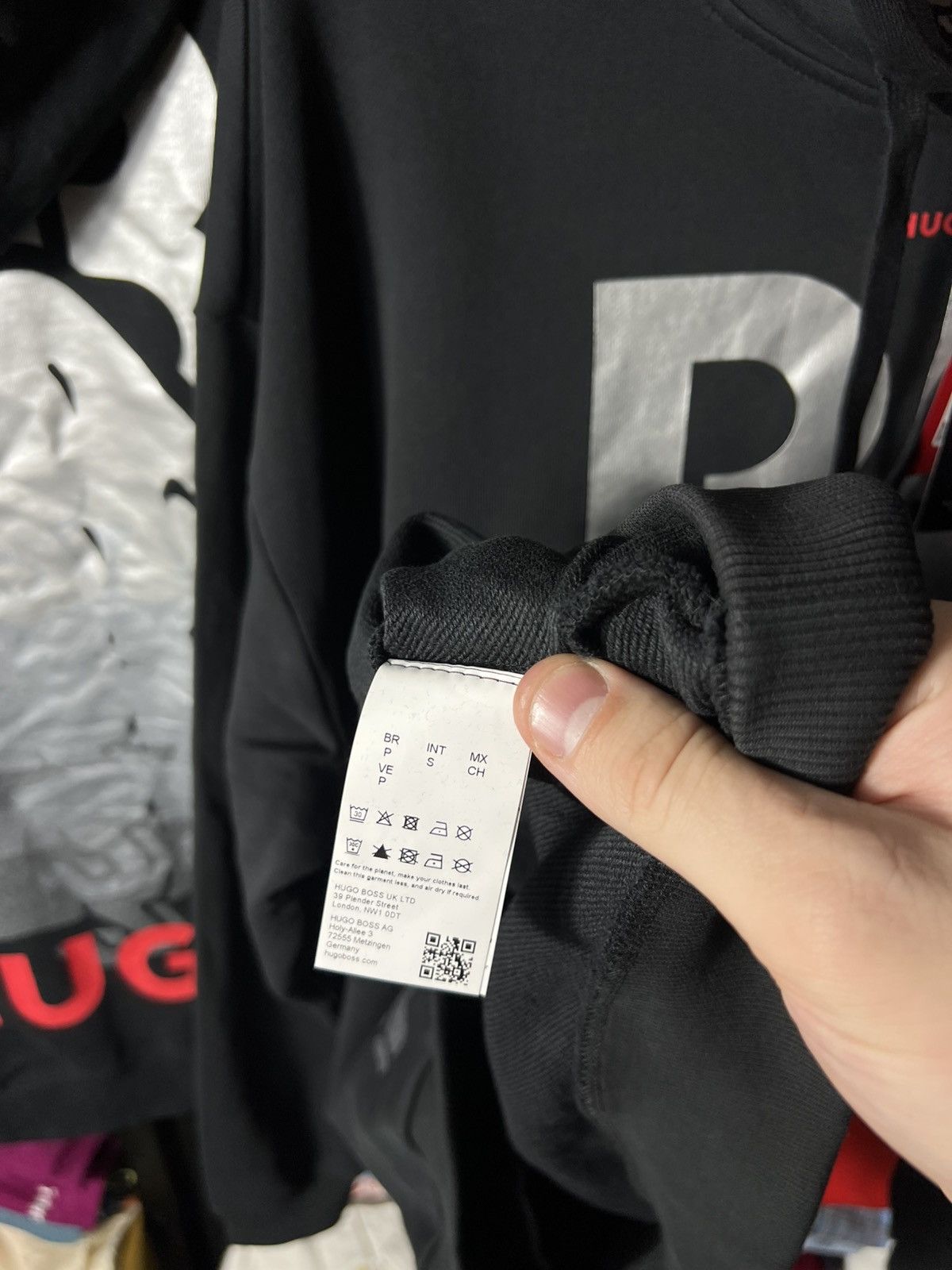 Hugo HUGO Red Bull Racing Oversized Hoodie Black F1 Visa Cash App Size US S / EU 44-46 / 1 - 15 Thumbnail