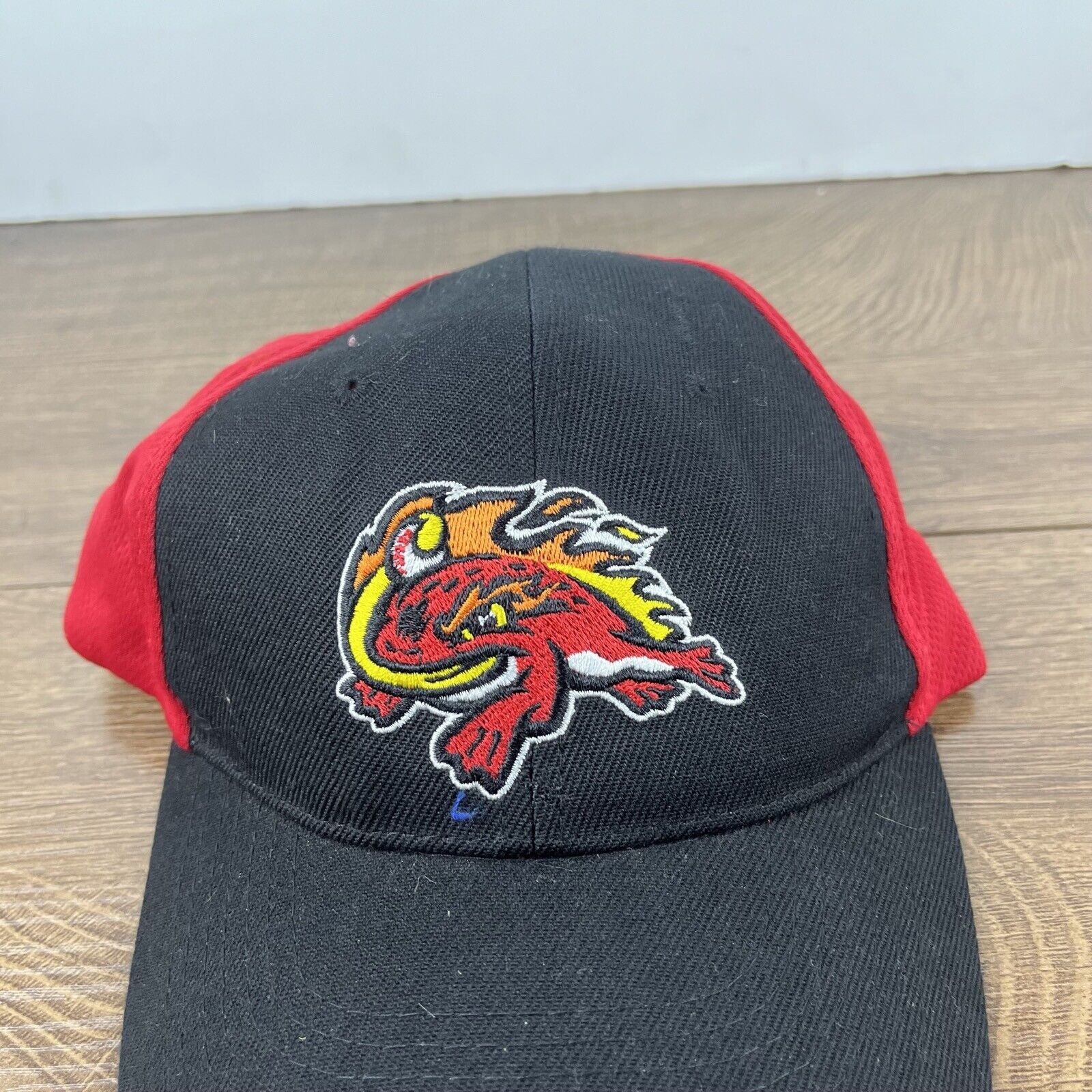 Other Fire Frogs Hat Florida Firefrogs Adjustable Hat Black Hat Ad Size ONE SIZE - 6 Thumbnail