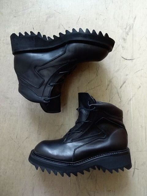 Julius 7 Black High-Top Boots