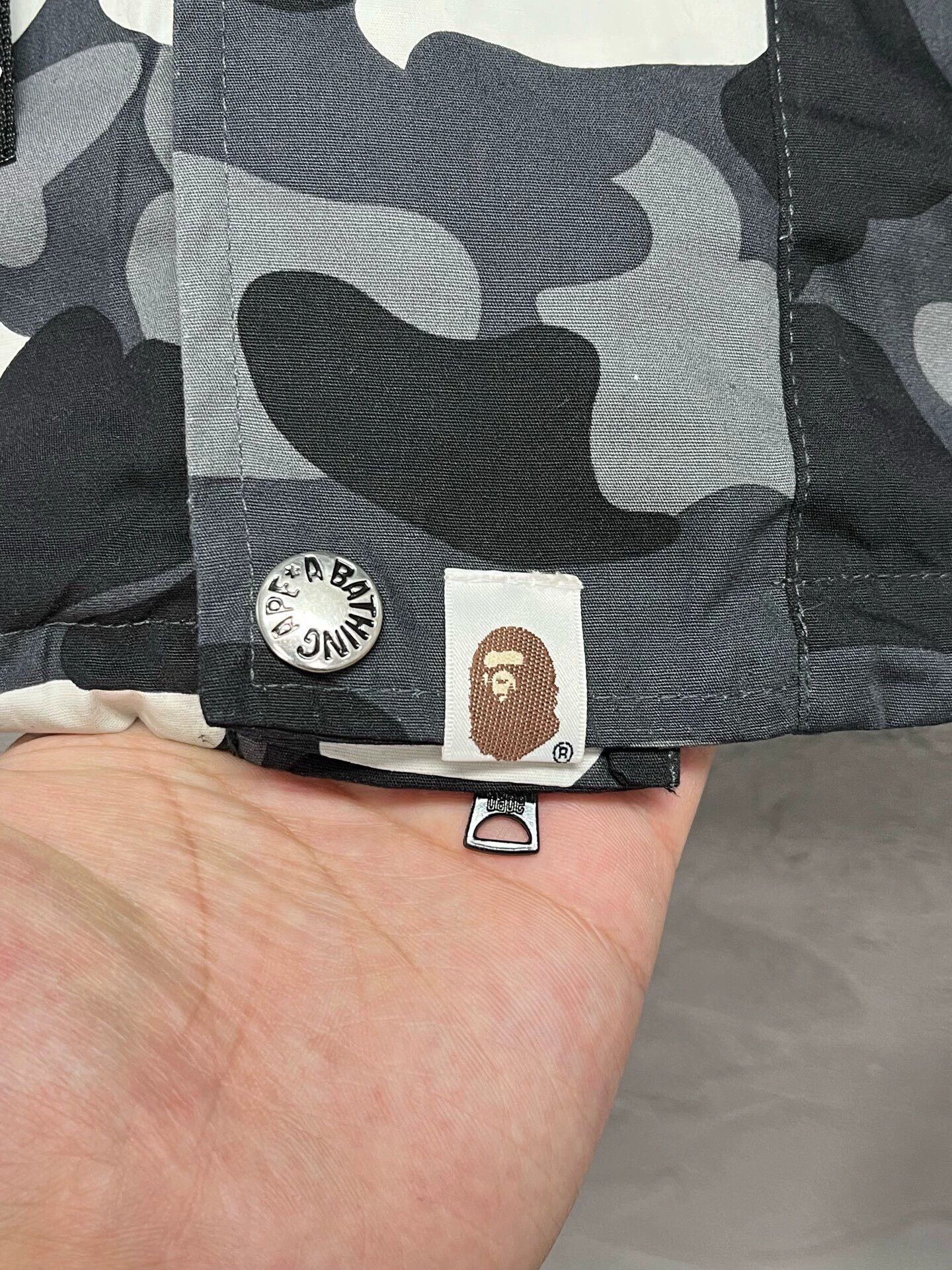 Bape BAPE Shark Hooded Zip-Up Windbreaker Jacket/Coat, Size US S / EU 44-46 / 1 - 4 Thumbnail