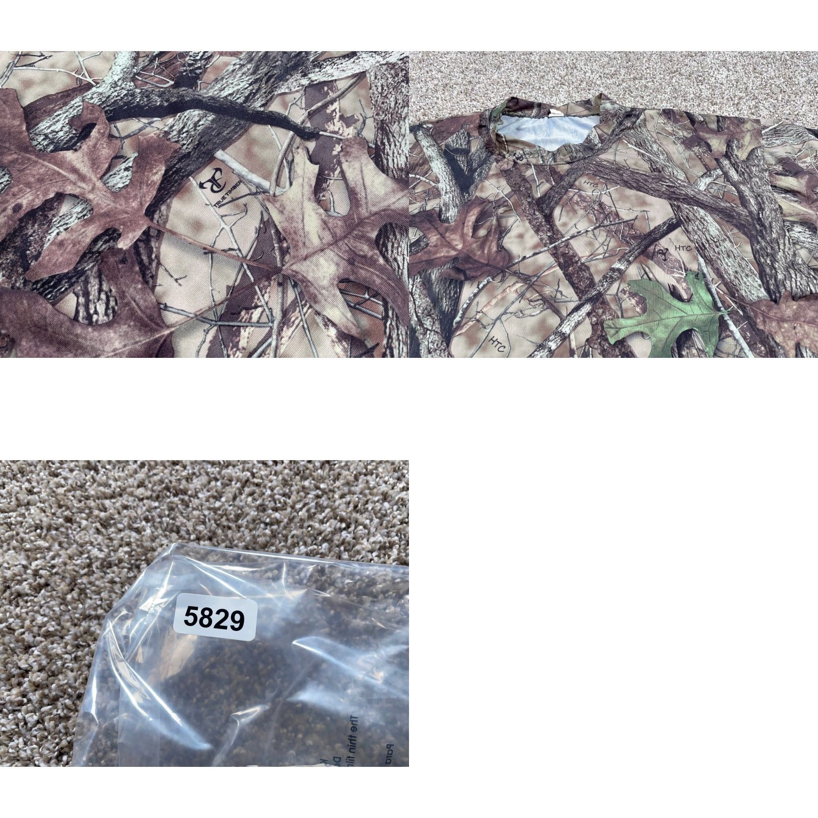 Vintage VTG 80s True Timber Camouflage T-Shirt Adult XL Green Polyester Spandex Camouflage Pattern Men Crew Neck Short Sleeve Vintage Size US XL / EU 56 / 4 - 8 Thumbnail