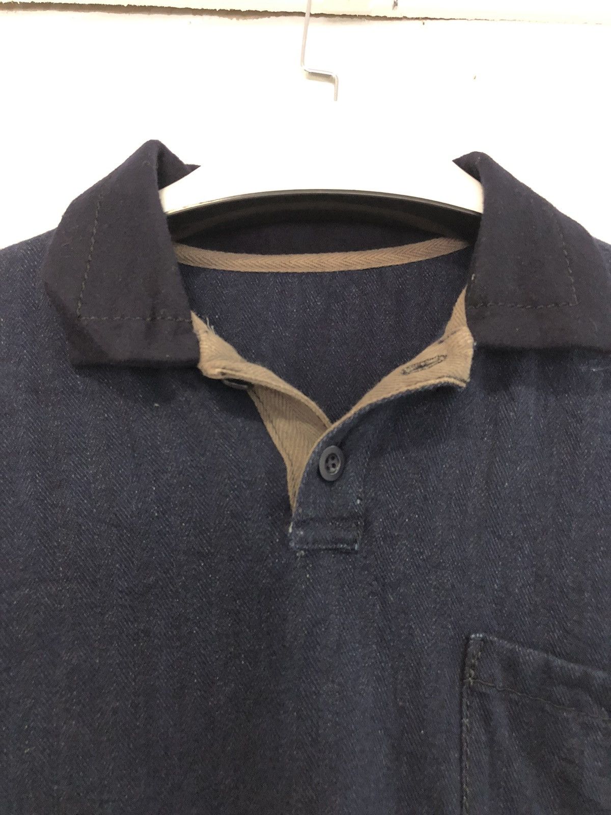 Sacai Sacai blue denim pocket tee Size US L / EU 52-54 / 3 - 4 Thumbnail