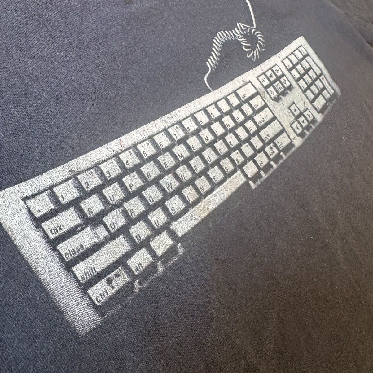 Supreme Supreme keyboard tee Size US L / EU 52-54 / 3 - 3 Thumbnail