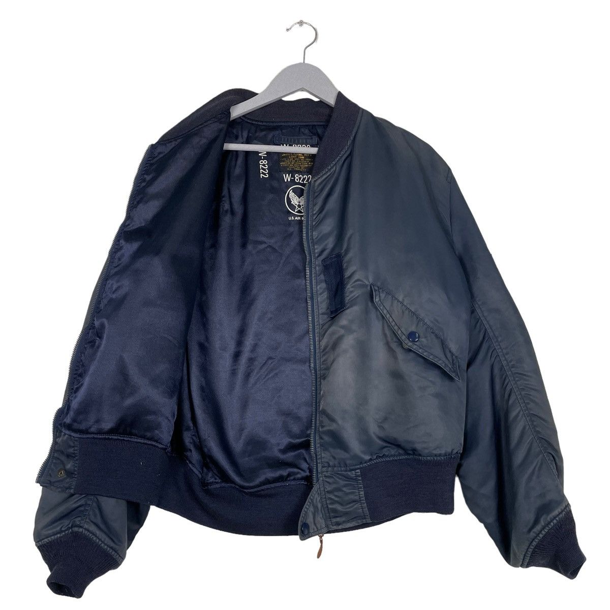 Japanese Brand 💥HOUSTON INC TYPE MA1 RIOT BOMBER SUNFADED JACKET Size US L / EU 52-54 / 3 - 8 Thumbnail