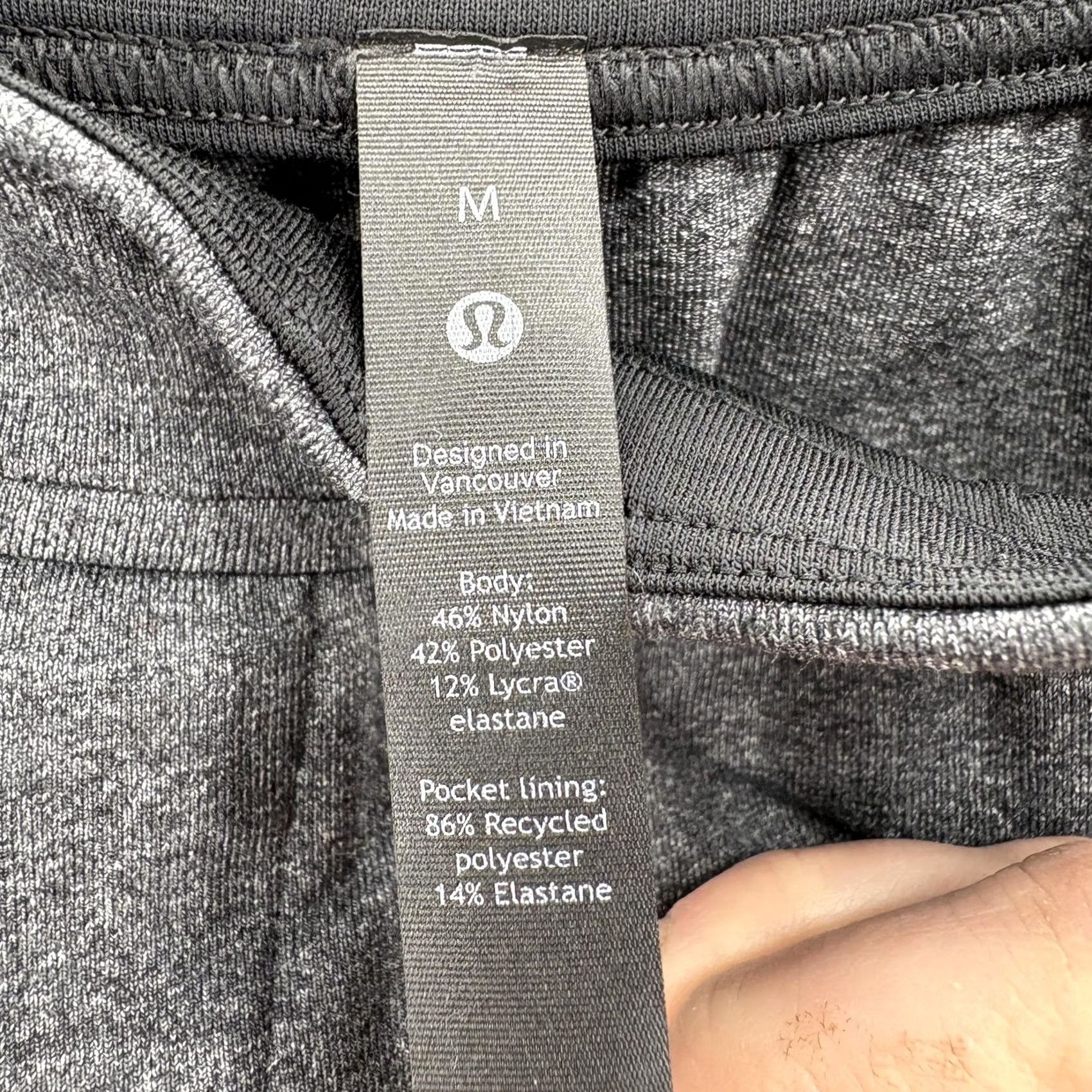 Lululemon Lululemon Discipline Pants Mens M Gray Jersey Zip Pocket Athletic Gym Yoga Size US M / EU 48-50 / 2 - 4 Thumbnail
