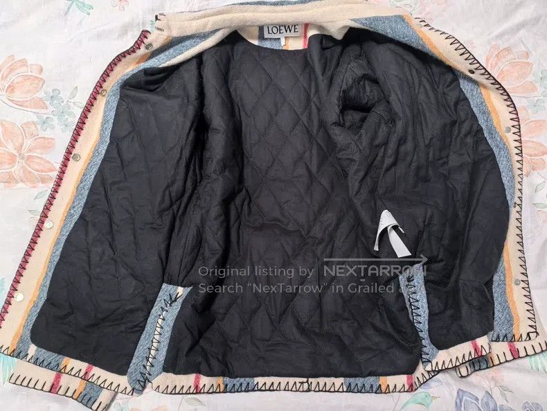 Loewe Loewe Wool Leather Jacket, Lined with Thickness Size XS / US 0-2 / IT 36-38 - 1 Thumbnail