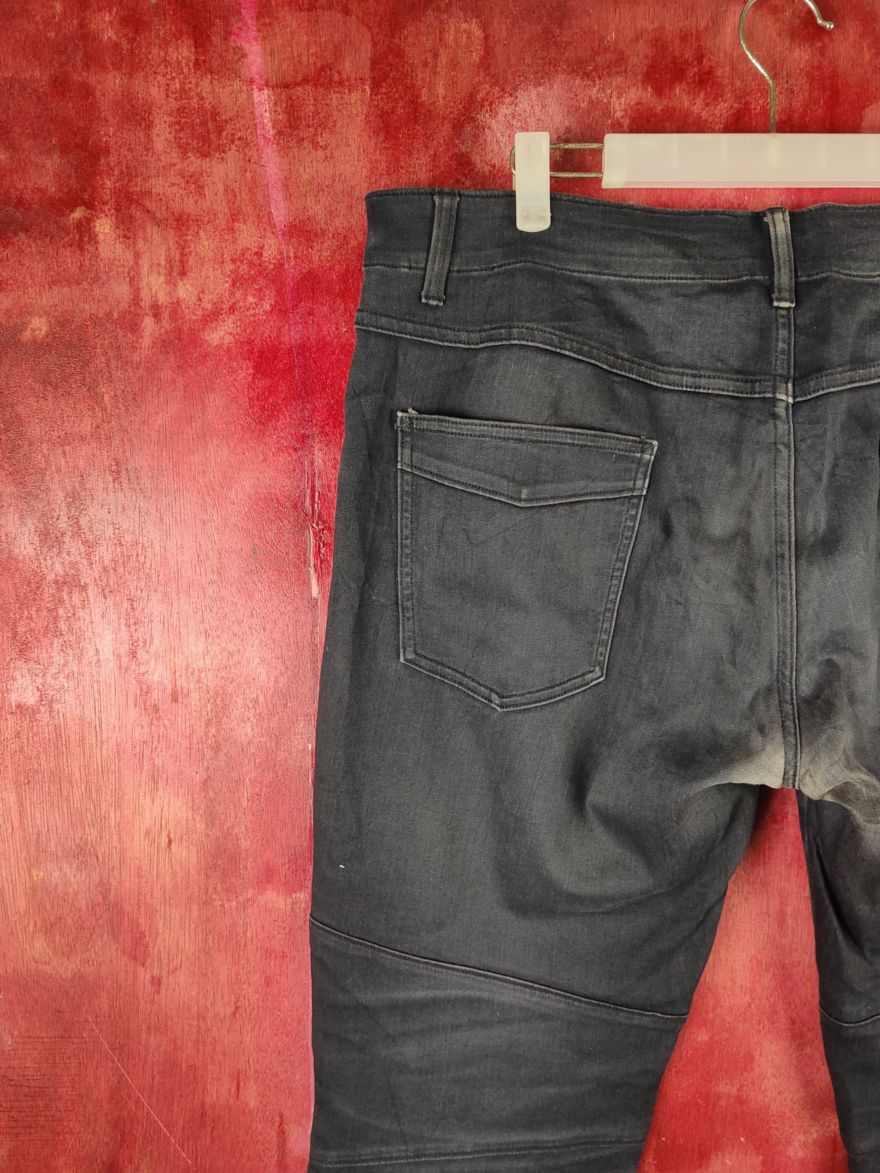 Japanese Brand Japanese Brand Dark Blue Multipocket Soft Jeans #S2318 Size US 36 / EU 52 - 8 Thumbnail