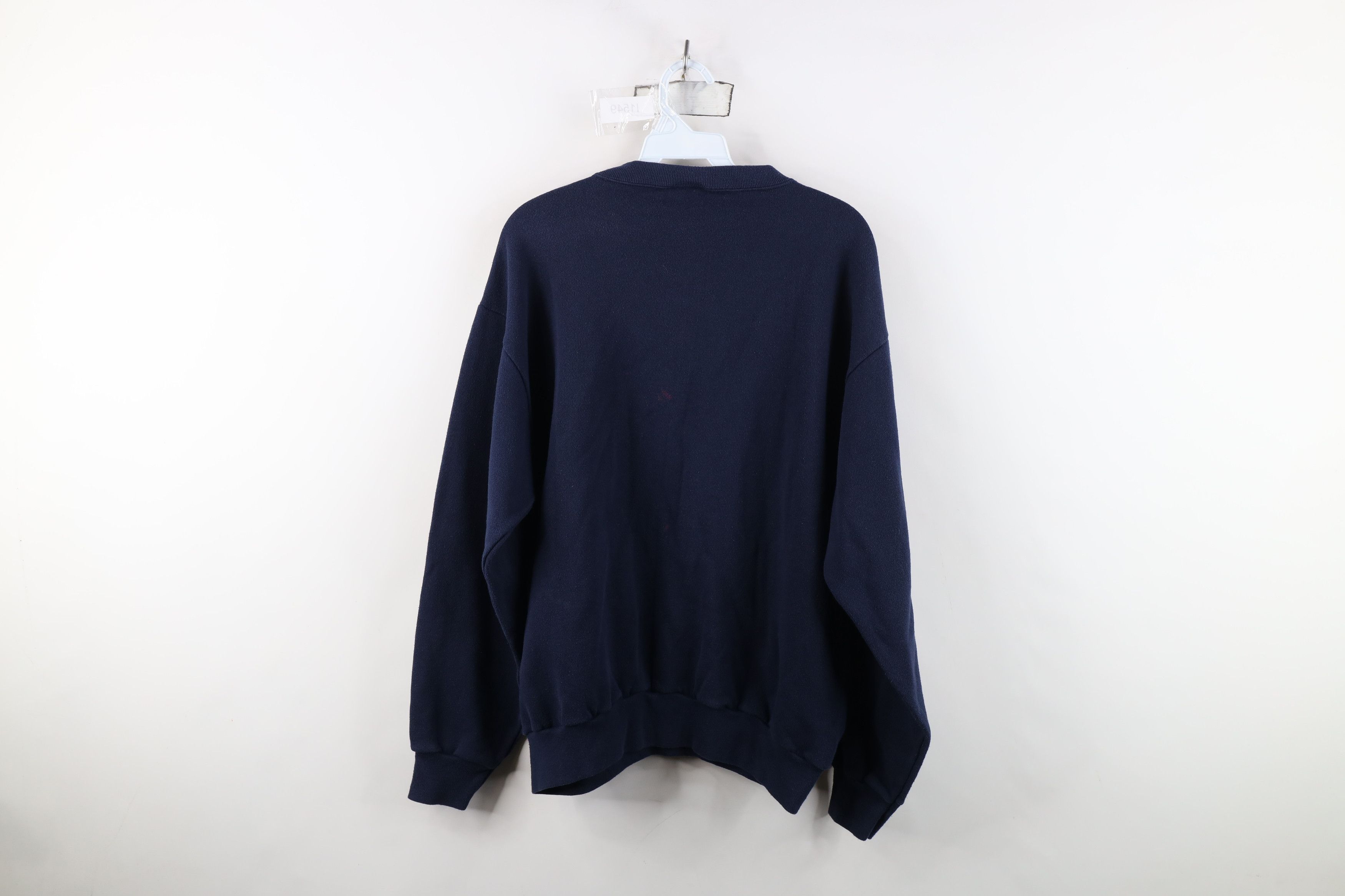 Vintage Vintage 90s Streetwear Woodlands Eagle Nature Sweatshirt USA Size US L / EU 52-54 / 3 - 12 Thumbnail