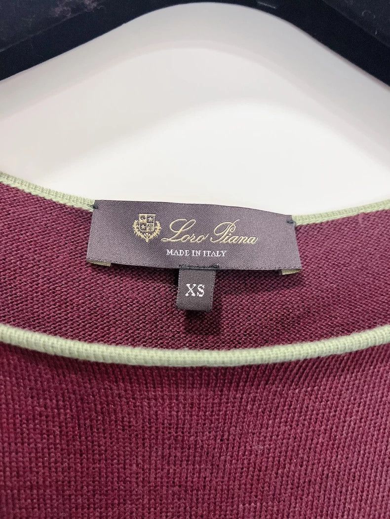 Loro Piana Loro Piana Color-blocked knitwear sweater 2506-Nextarrow Size XS / US 0-2 / IT 36-38 - 7 Thumbnail