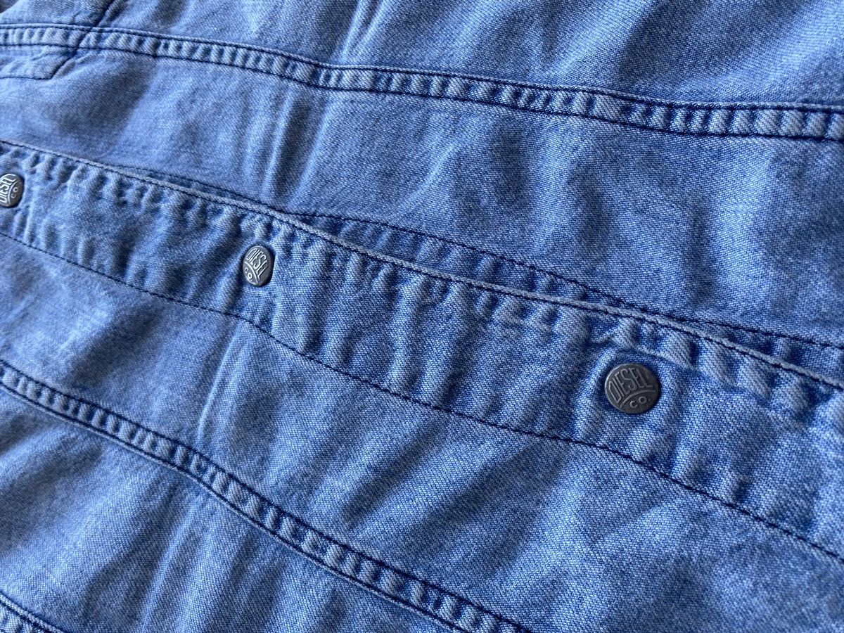 Diesel 🔥90s Diesel Tank top Shirt button up denim rare goth emo Size L / US 10 / IT 46 - 11 Thumbnail
