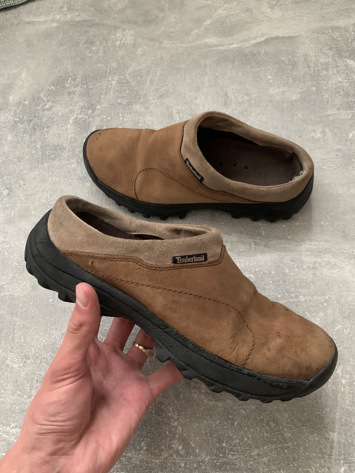 Vintage Timberland Slip On Shoes Y2k Style