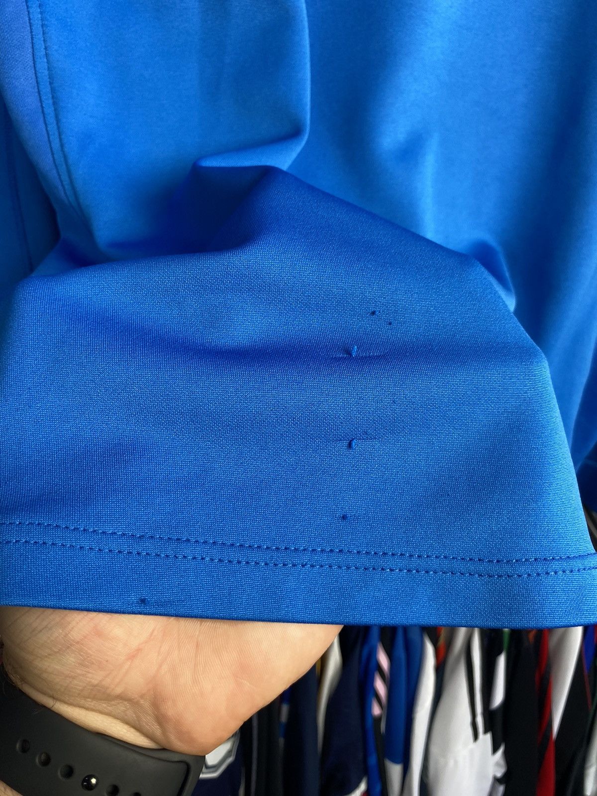 Kappa Vintage KAPPA Italy Track Soccer Blue Jacket 2002 World Cup Size US L / EU 52-54 / 3 - 8 Thumbnail