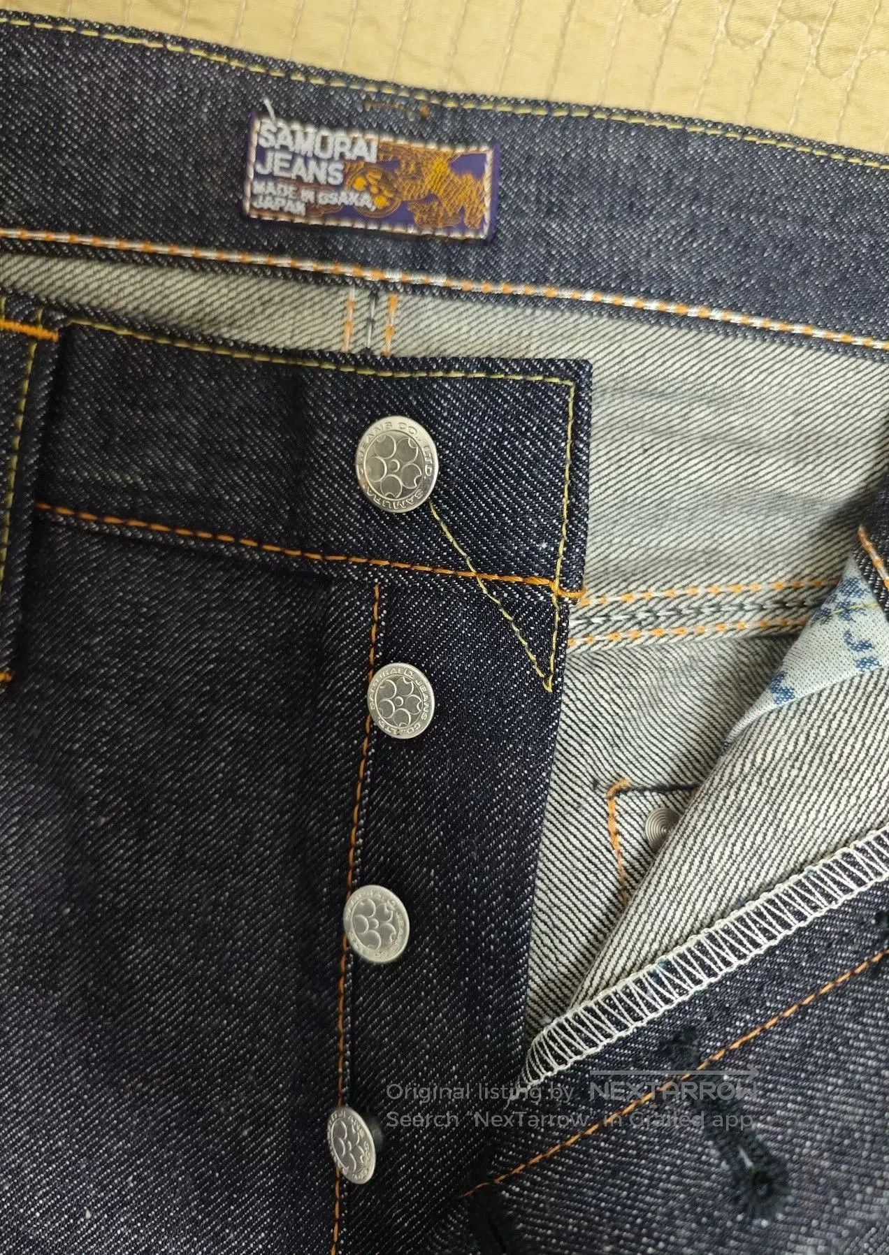 Samurai Jeans Samurai Jeans S003JP 15oz. Size US 35 - 3 Thumbnail