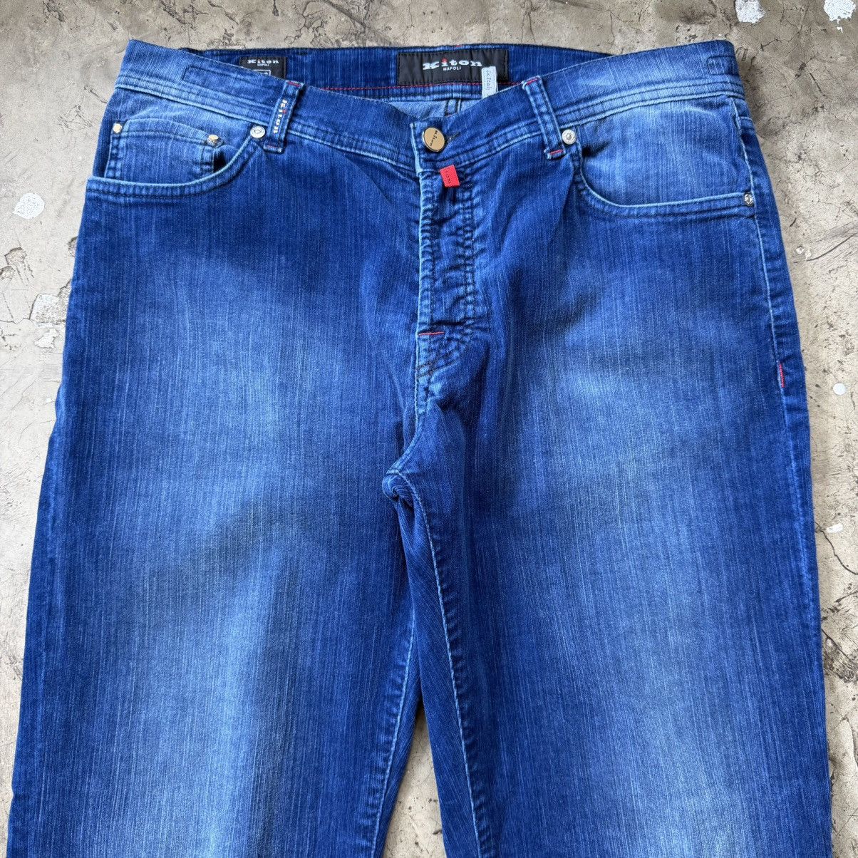 Kiton Kiton Napoli - Corduroy Trouser Pants Size US 32 / EU 48 - 3 Thumbnail