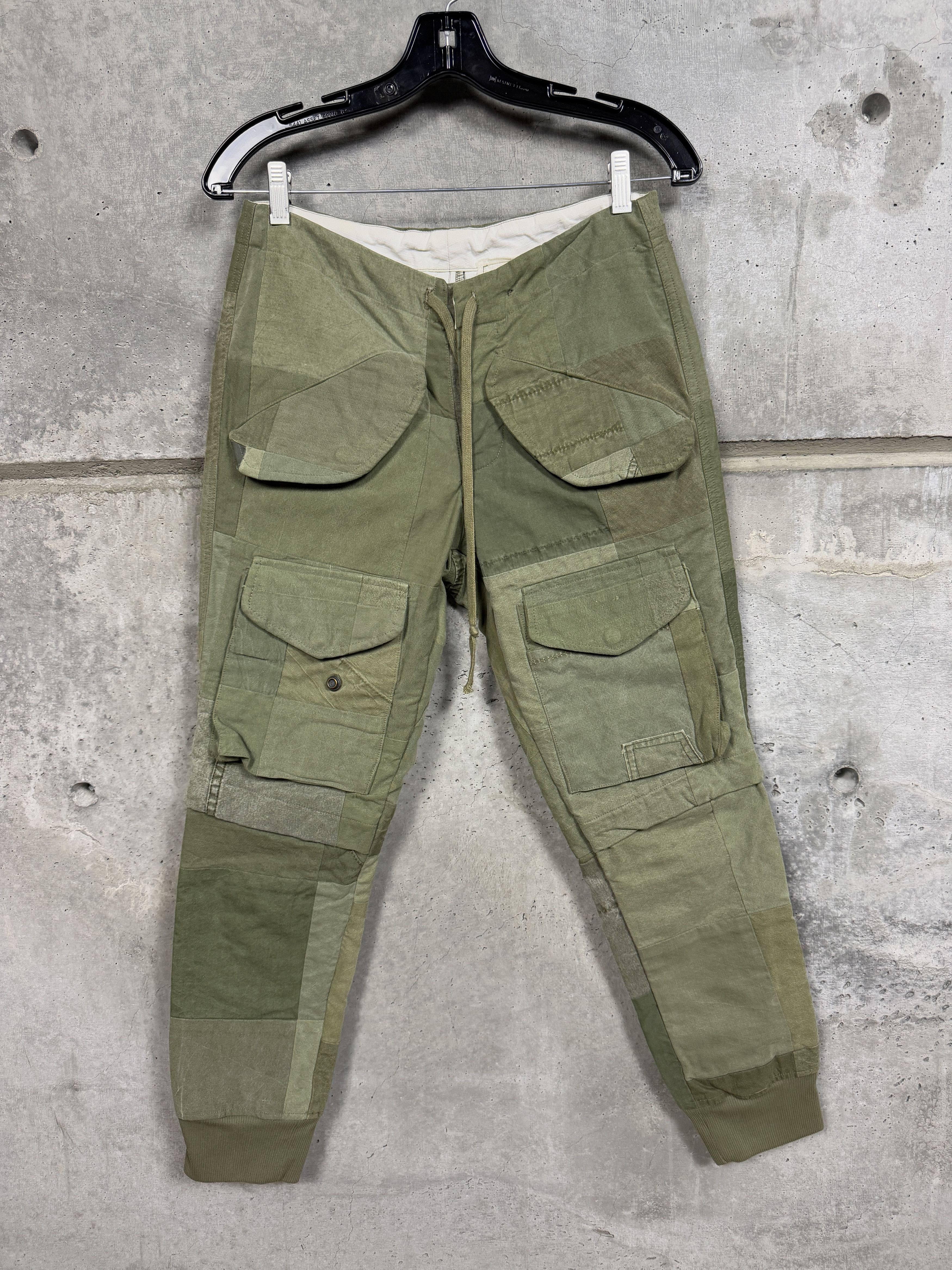 Greg Lauren Greg Lauren Patchwork Cargo Jogger Pants Size US 30 / EU 46 - 1 Thumbnail