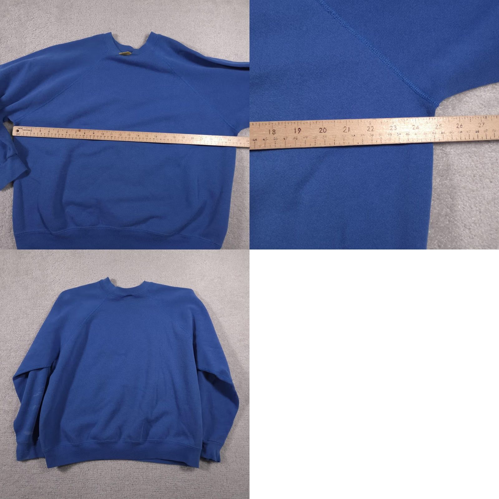 Vintage VINTAGE Sweats Appeal Pullover Sweatshirt Womens 2XL Blue Crewneck Made in USA Size XXL / US 16-18 / IT 52-54 - 9 Thumbnail