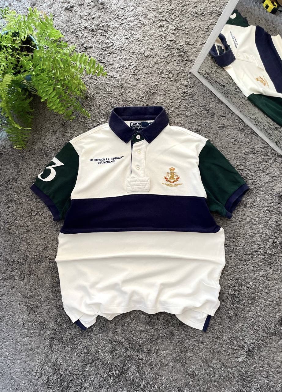Polo Ralph Lauren × Vintage 00s Polo Ralph Lauren T-Shirt Streetwear Chief Keef Logo Y2k Size US M / EU 48-50 / 2 - 1 Thumbnail