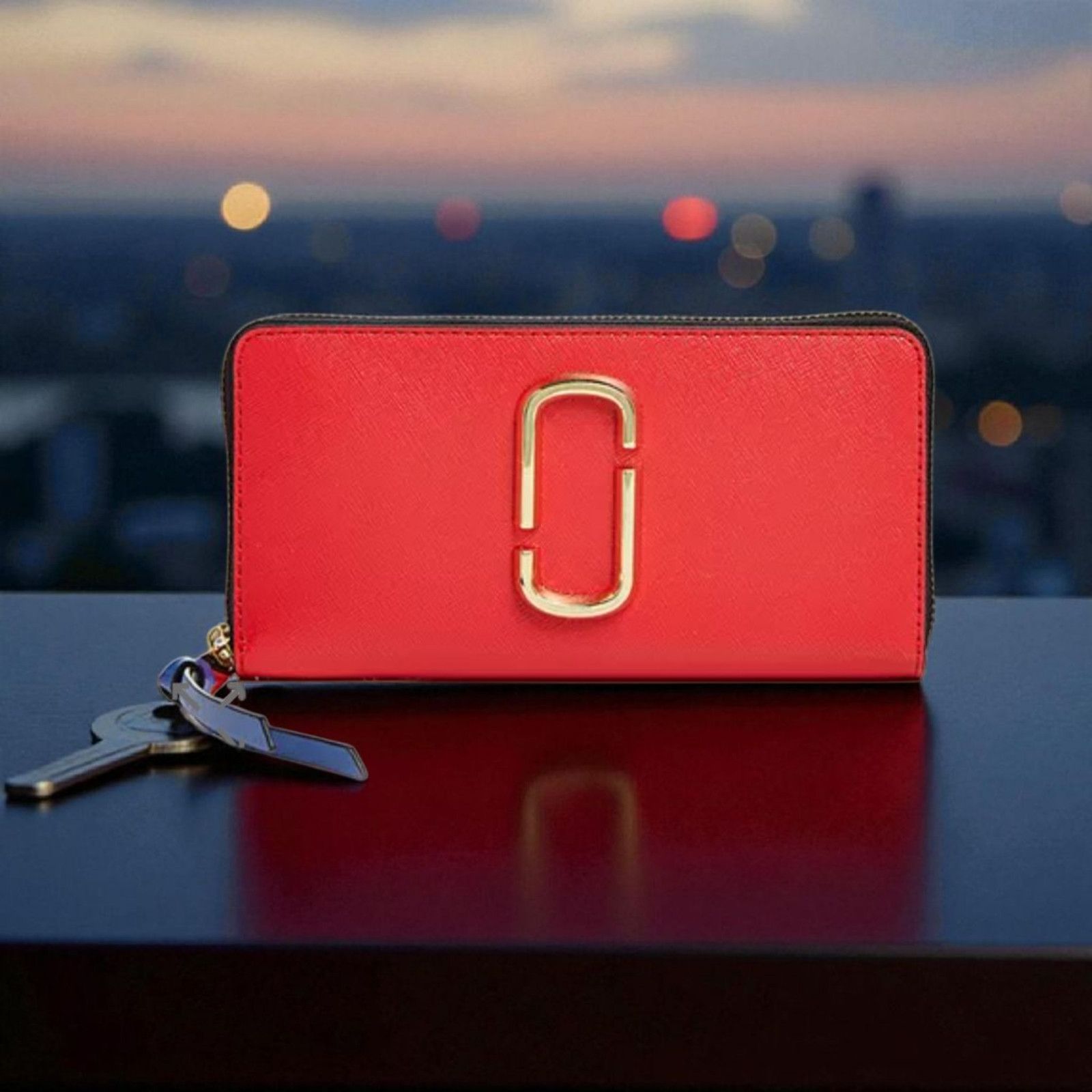 Marc Jacobs MARC JACOBS Snapshot Standard Leather Continental Wallet Size ONE SIZE - 11 Thumbnail