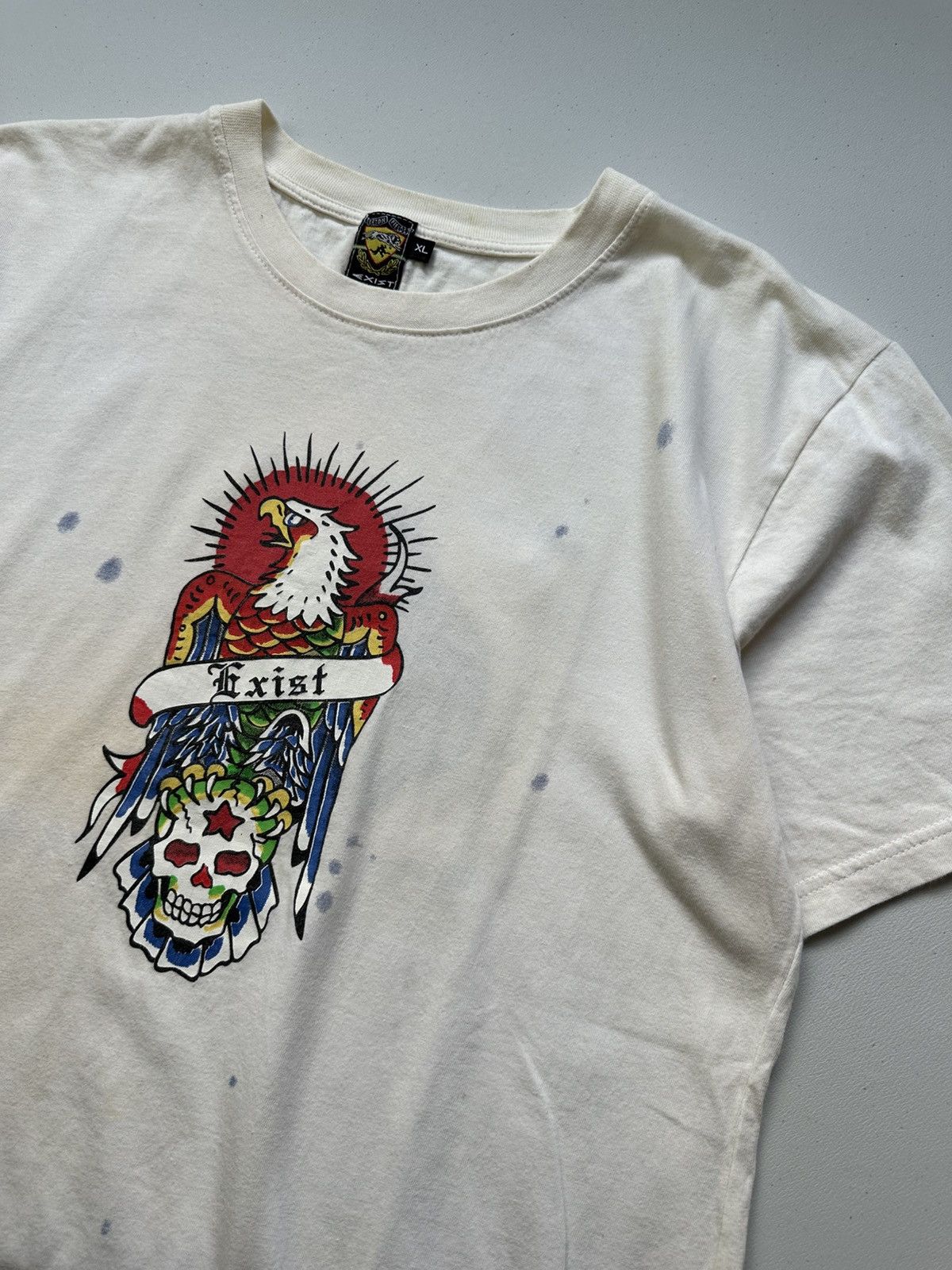 Band Tees Y2k Vintage Exist Eagle Print Oversized Tee Size US XL / EU 56 / 4 - 8 Thumbnail