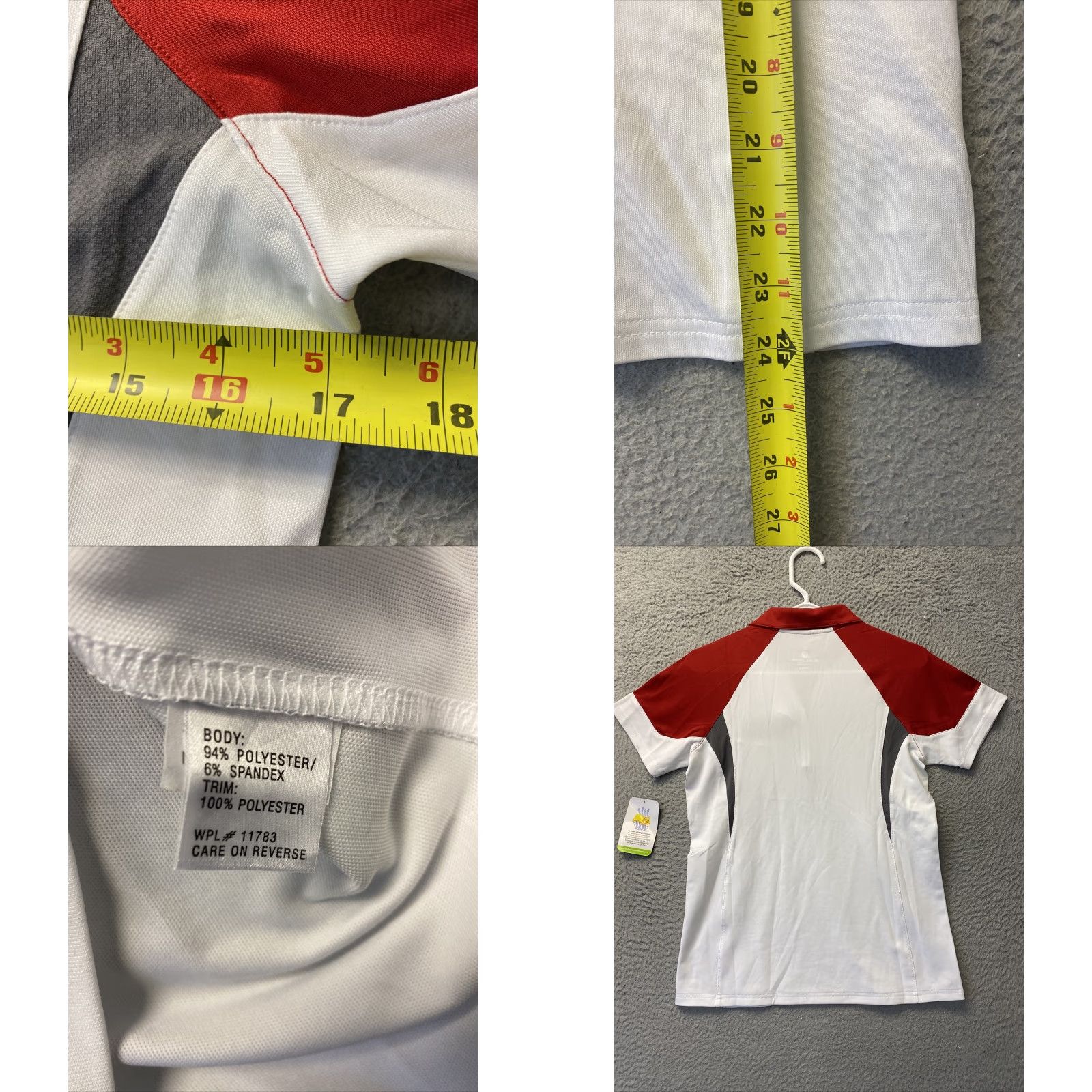 Holloway Holloway Polo Shirt Women Short Sleeve Golf Shirt Knit Breathable Logo Multicolor Casual S Regular Size S USA Hockey 95-54 Size S / US 4 / IT 40 - 8 Thumbnail