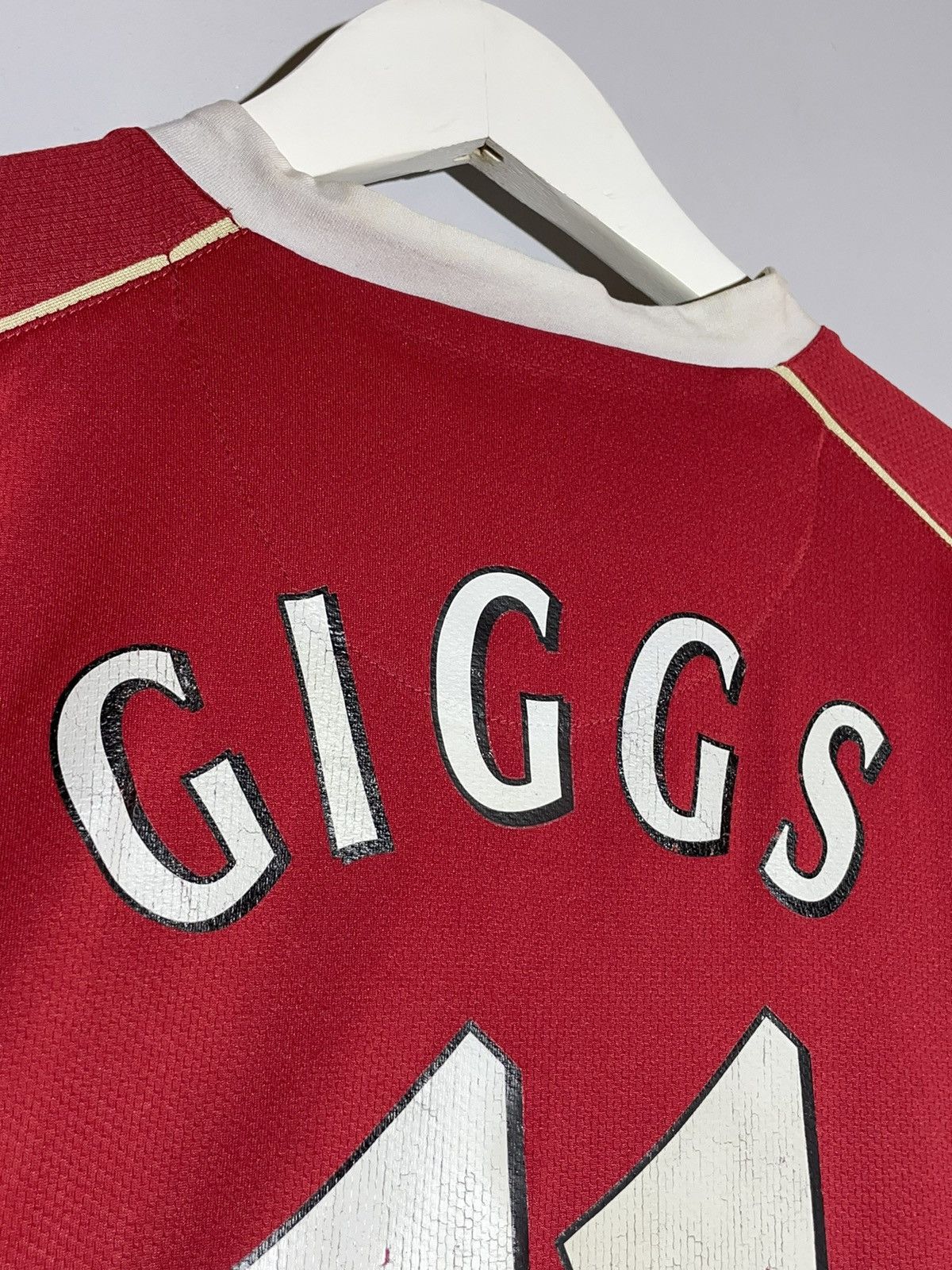 Nike × Vintage #11 Giggs Manchester United 2006/07 Home Y2k Football Shirt Size US XL / EU 56 / 4 - 10 Thumbnail