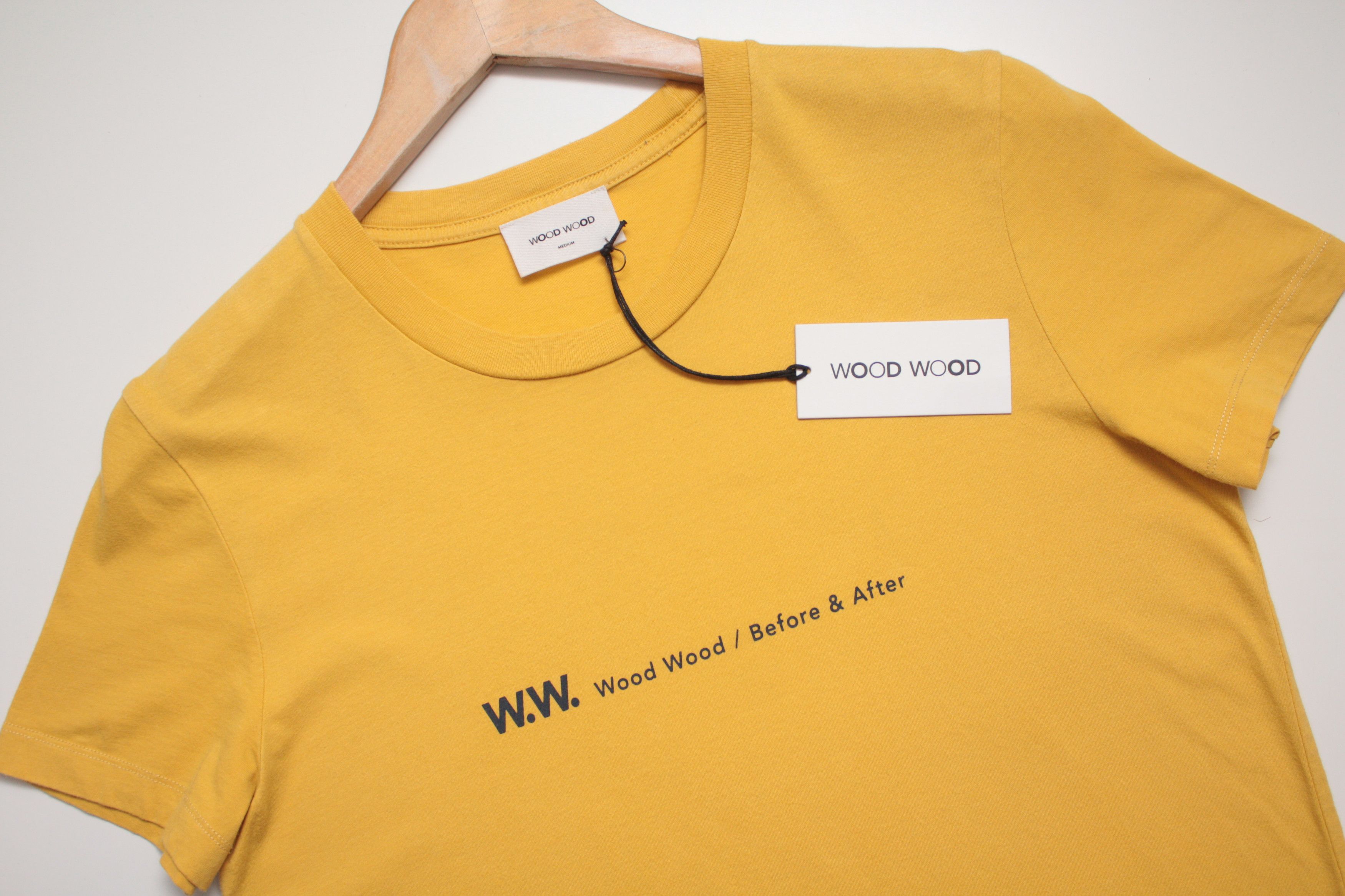 Wood Wood Wood Wood Eden T-Shirt Yellow A/W18 Size US M / EU 48-50 / 2 - 1 Thumbnail