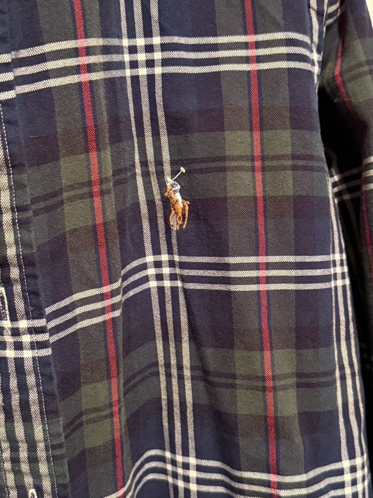 Polo Ralph Lauren Vintage Polo Ralph Lauren Button Up Flannel Size US L / EU 52-54 / 3 - 2 Thumbnail