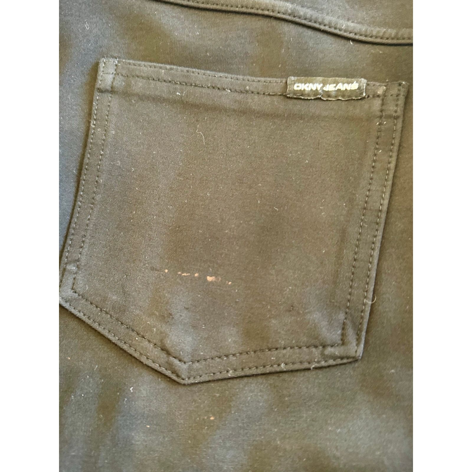 DKNY DKNY Stretch Black Pants Jeggings Super Comfortable Size 30" / US 8 / IT 44 - 6 Thumbnail