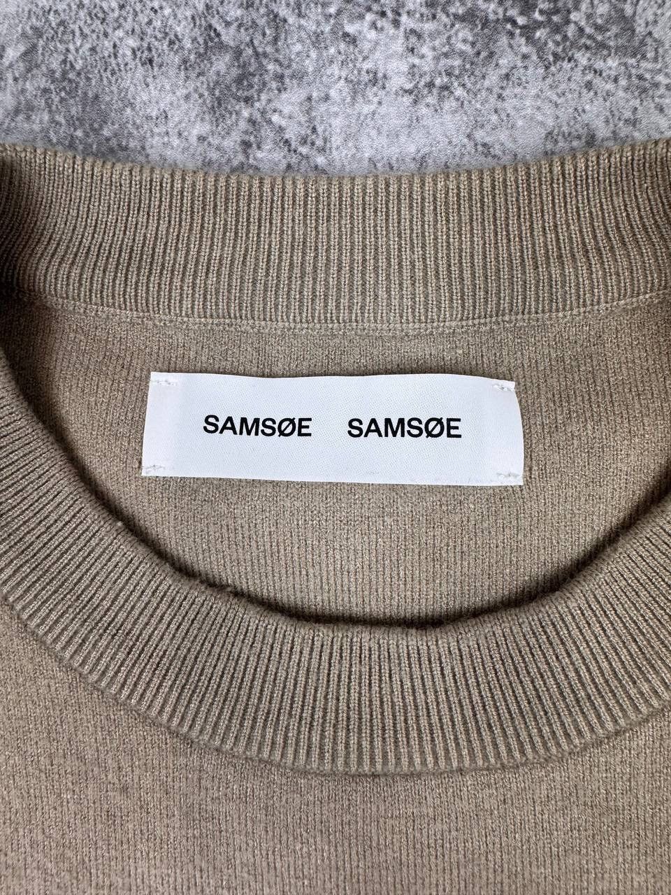 Samsoe Samsoe Samsøe Samsøe Men Cashmere Crewneck Sweater Beige Size Large Size US L / EU 52-54 / 3 - 4 Thumbnail