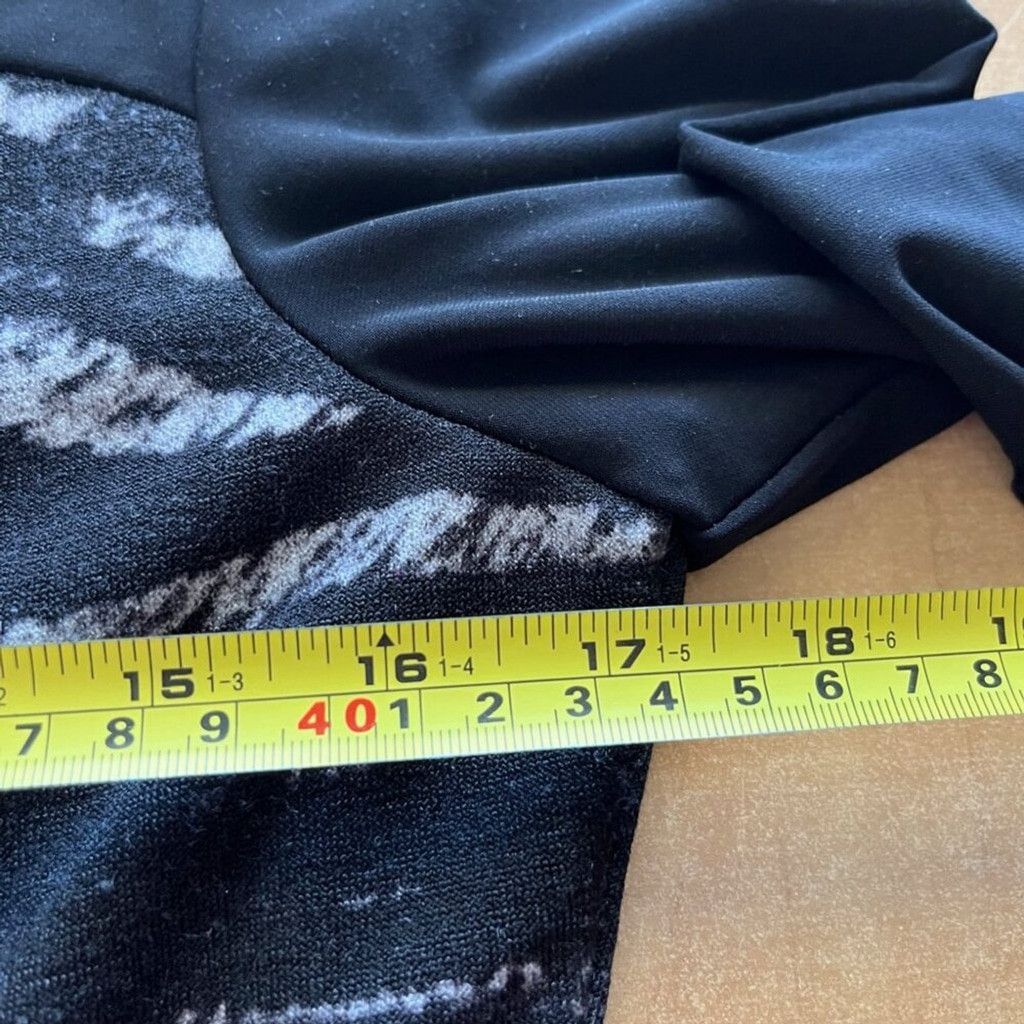 Frank Lyman Frank Lyman Design Black and Gray Long Sleeve Top Size M / US 6-8 / IT 42-44 - 7 Thumbnail