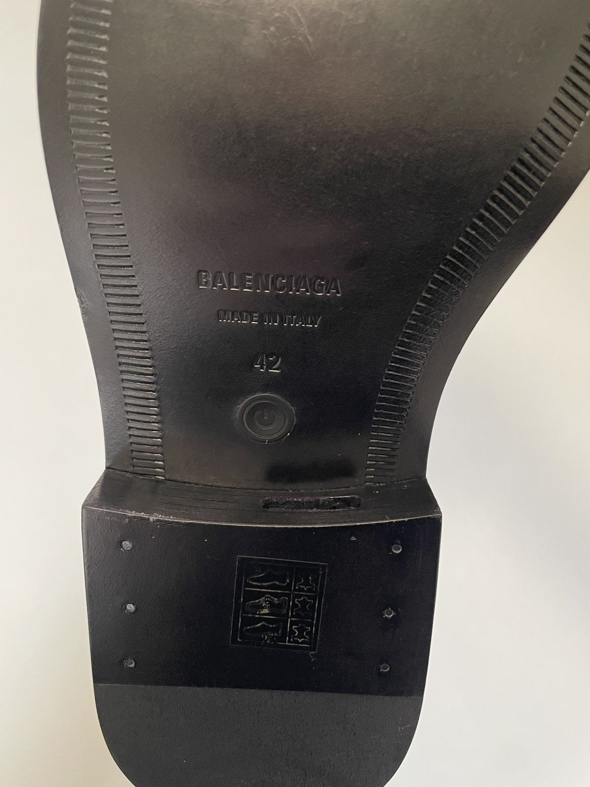 Balenciaga Black Leather ‘LED Curve’ Light Up Boots Size US 9 / EU 42 - 15 Thumbnail
