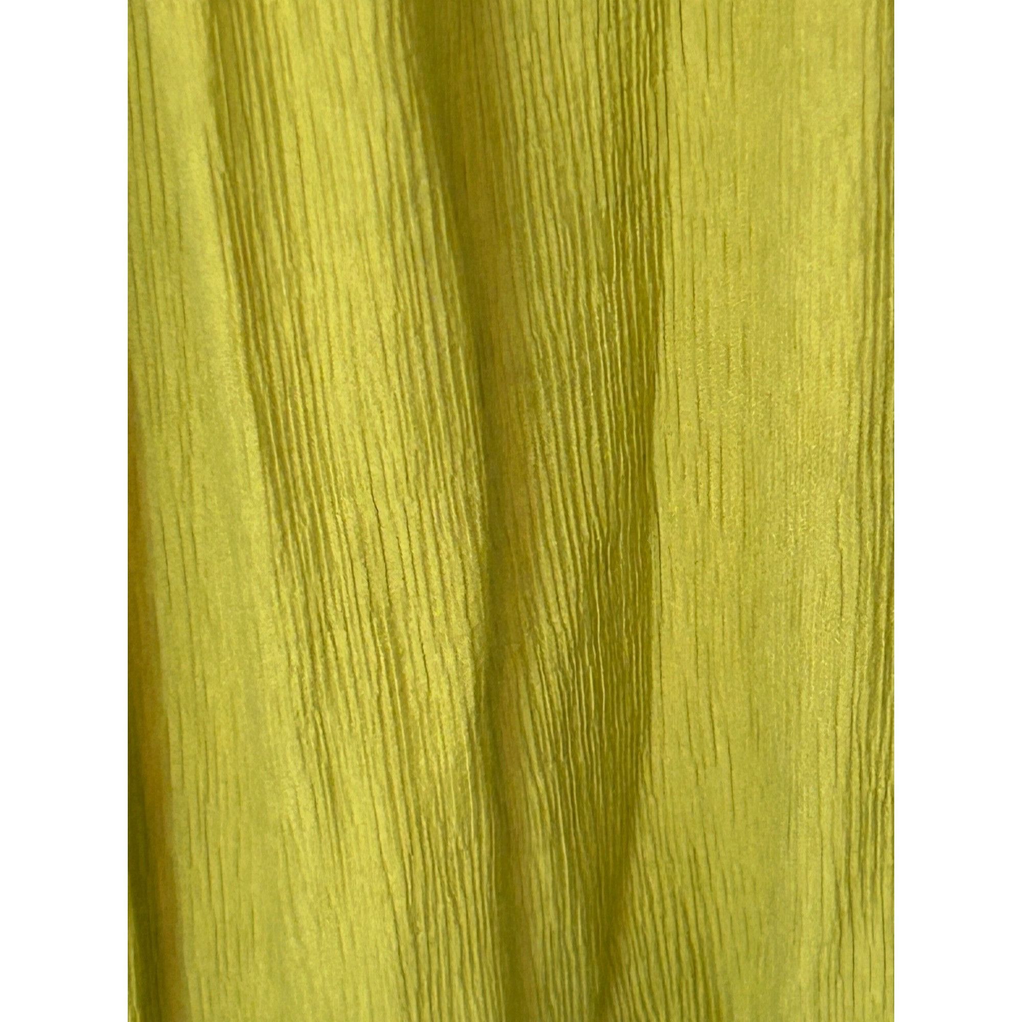 Other Taylor Maxi Dress L Chartreuse Drawstring Halter Sleeveless Size L / US 10 / IT 46 - 11 Thumbnail