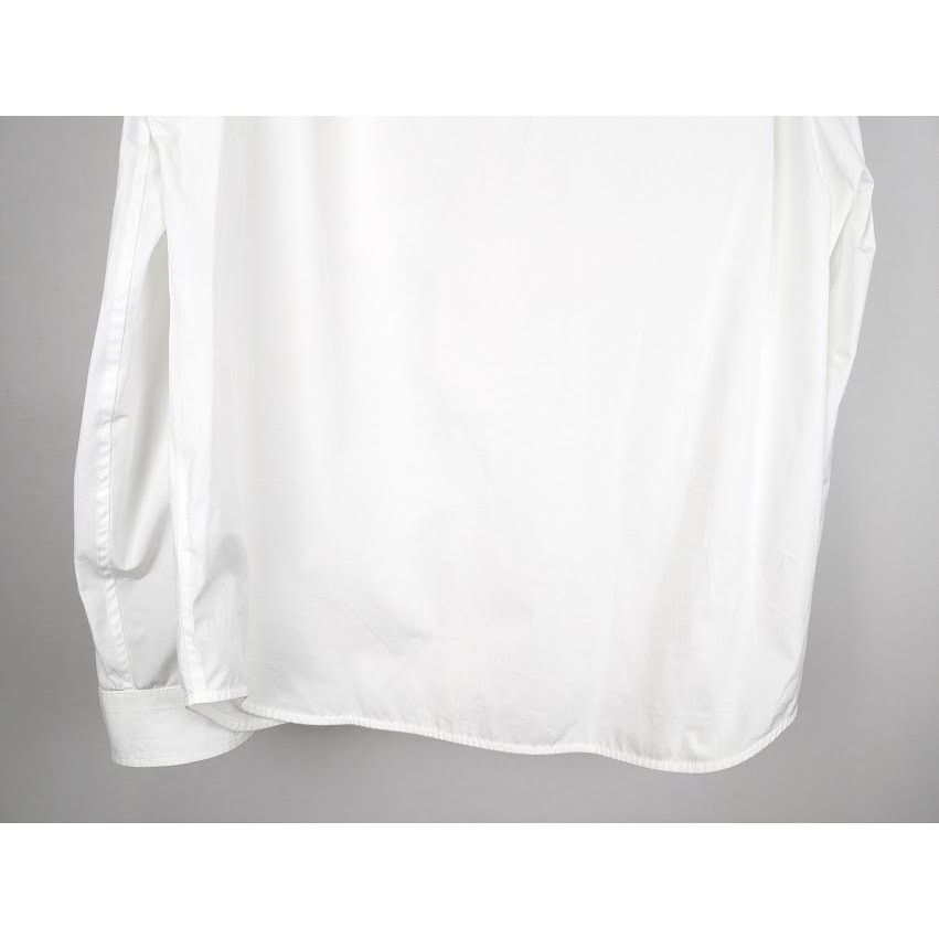 Bottega Veneta o1rshd1 Compact Cotton Poplin Shirt in White Size US L / EU 52-54 / 3 - 15 Thumbnail