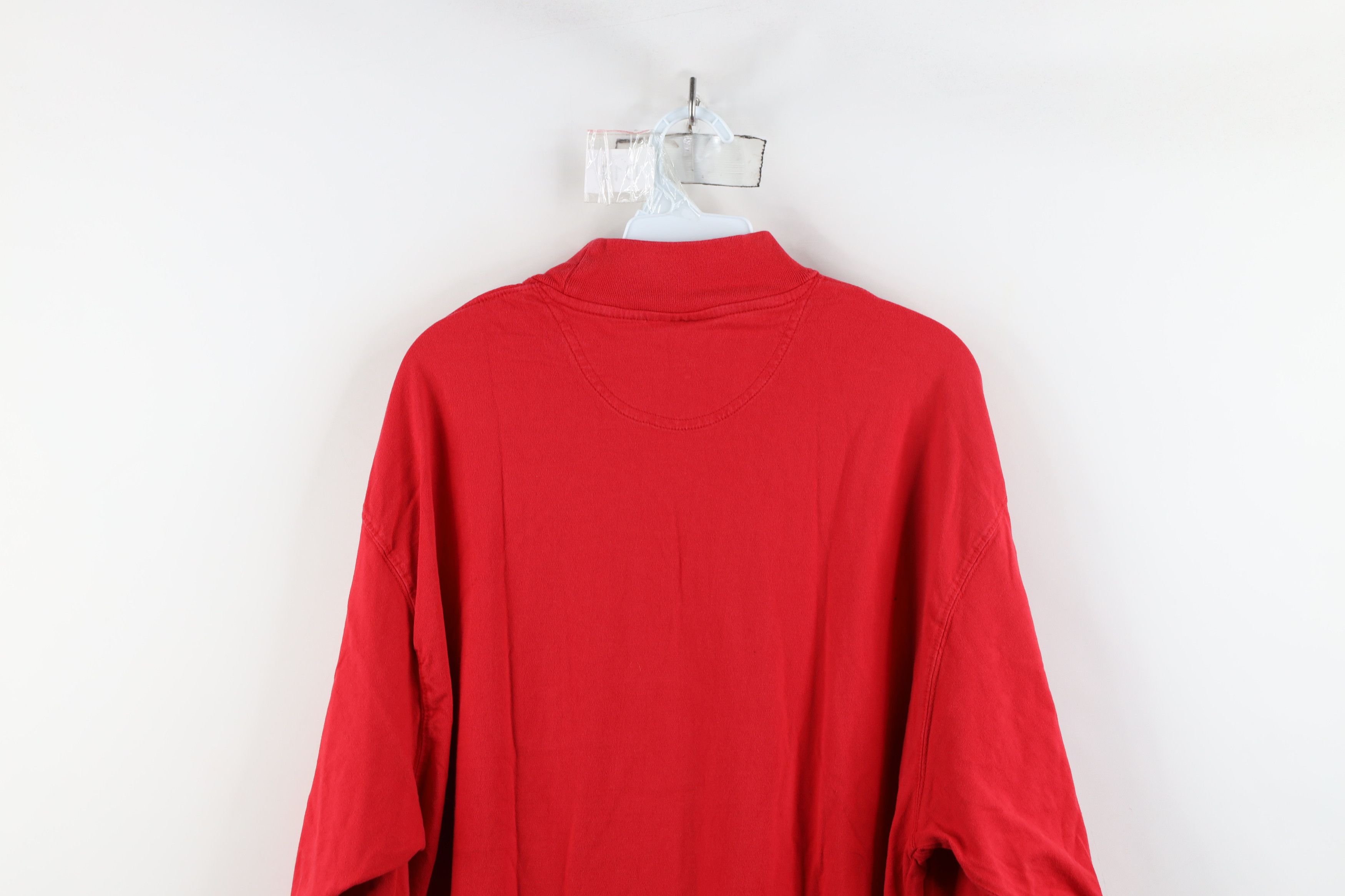 Vintage Vintage 90s State University Mock Neck Long Sleeve T-Shirt Size US L / EU 52-54 / 3 - 10 Thumbnail