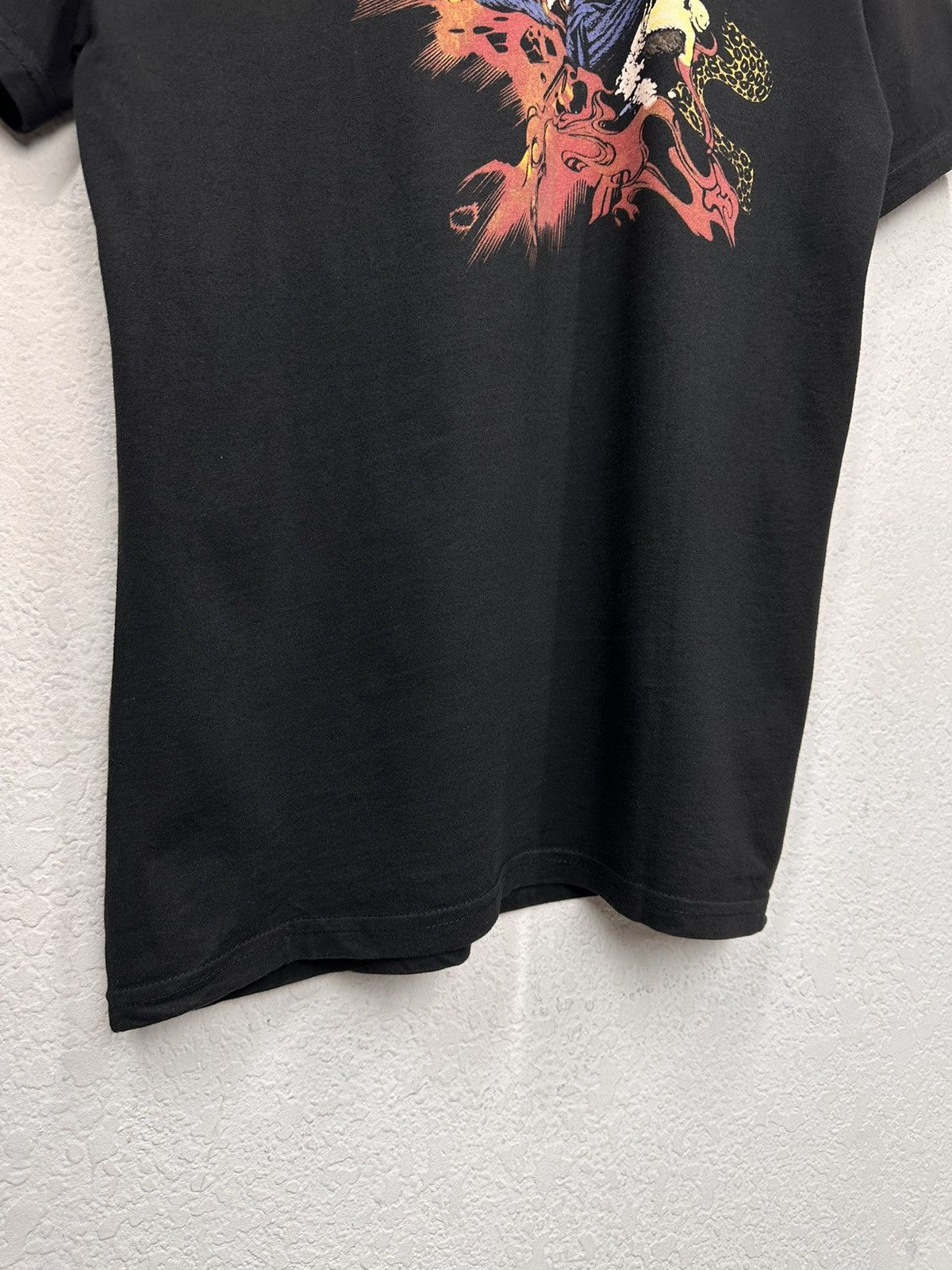 Givenchy Vintage Black T-Shirt Givenchy Monogram Tee Faded Ed Hardy Size US M / EU 48-50 / 2 - 9 Thumbnail