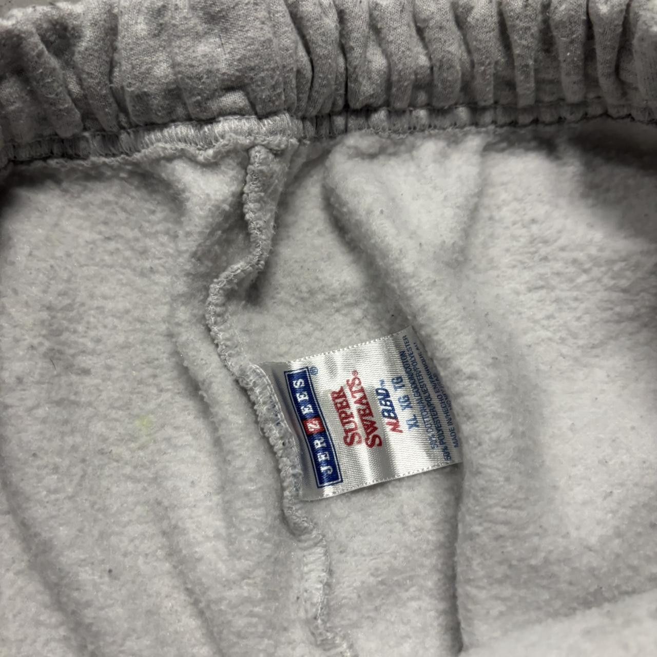 Japanese Brand × Vintage Crazy Vintage Y2K/2000s Baggy Light Grey Streetwear Essential Sweatpants! Size US 34 / EU 50 - 6 Thumbnail