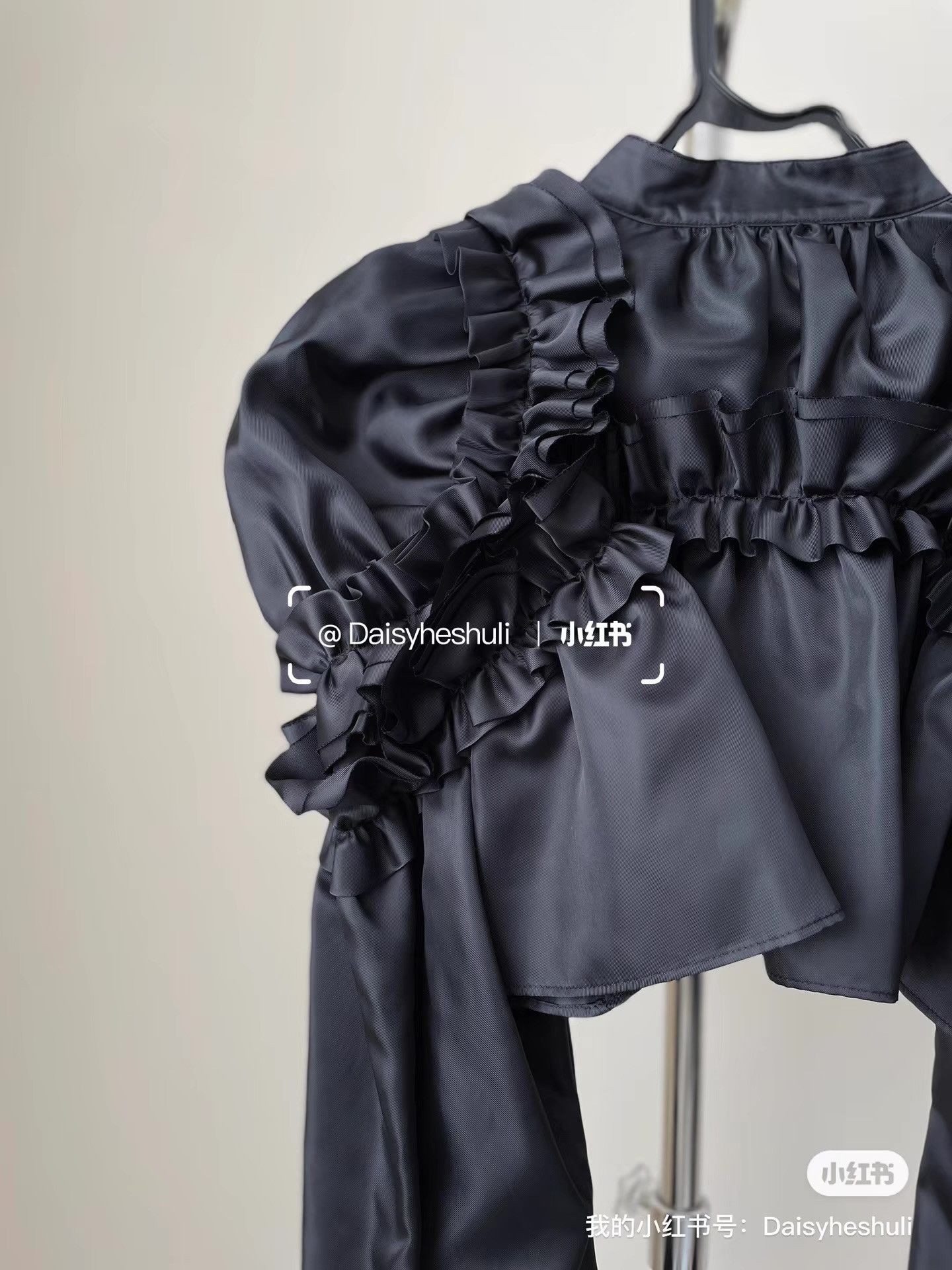 Comme des Garcons Comme des Garçons CDG Noir Ruffled Pleated Shirt Ｑ24 Size S / US 4 / IT 40 - 3 Thumbnail
