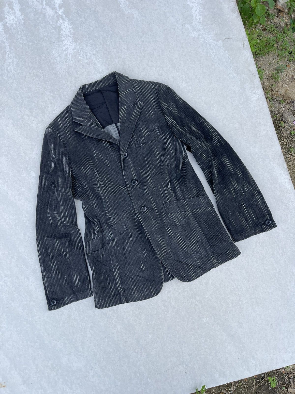 Issey Miyake × Japanese Brand × Vintage 🔥RARE🔥 BERNINGS SHO BUTTON JACKET INSPIRED ISSEY MIYAKE Size US M / EU 48-50 / 2 - 16 Thumbnail