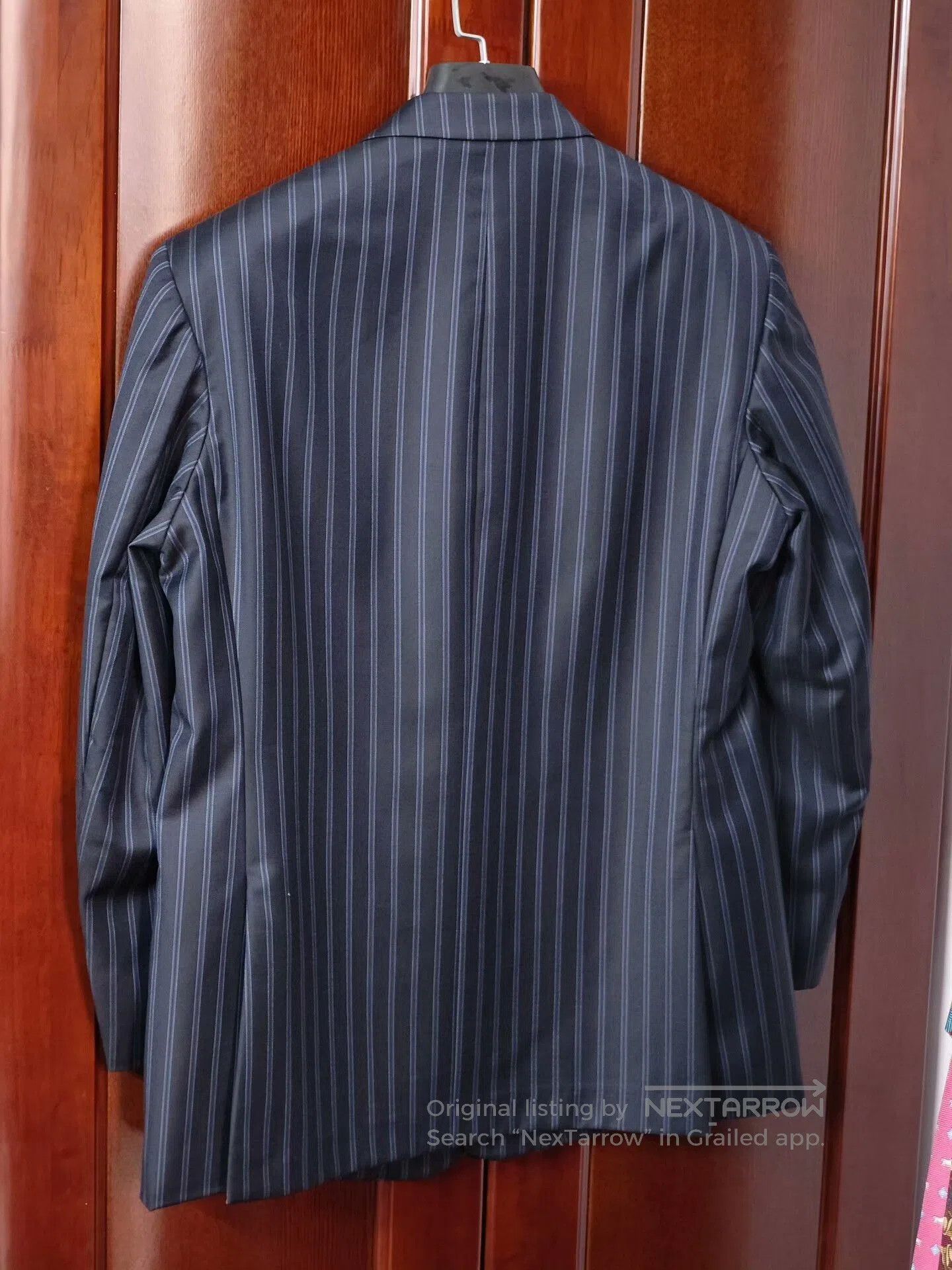 Japanese Brand Dormeuil Custom Wool Suit Jacket. Size US L / EU 52-54 / 3 - 8 Thumbnail