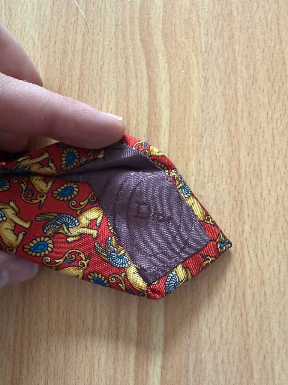 Christian Dior Monsieur Christian Dior Monseur Hand made tie Size ONE SIZE - 7 Thumbnail