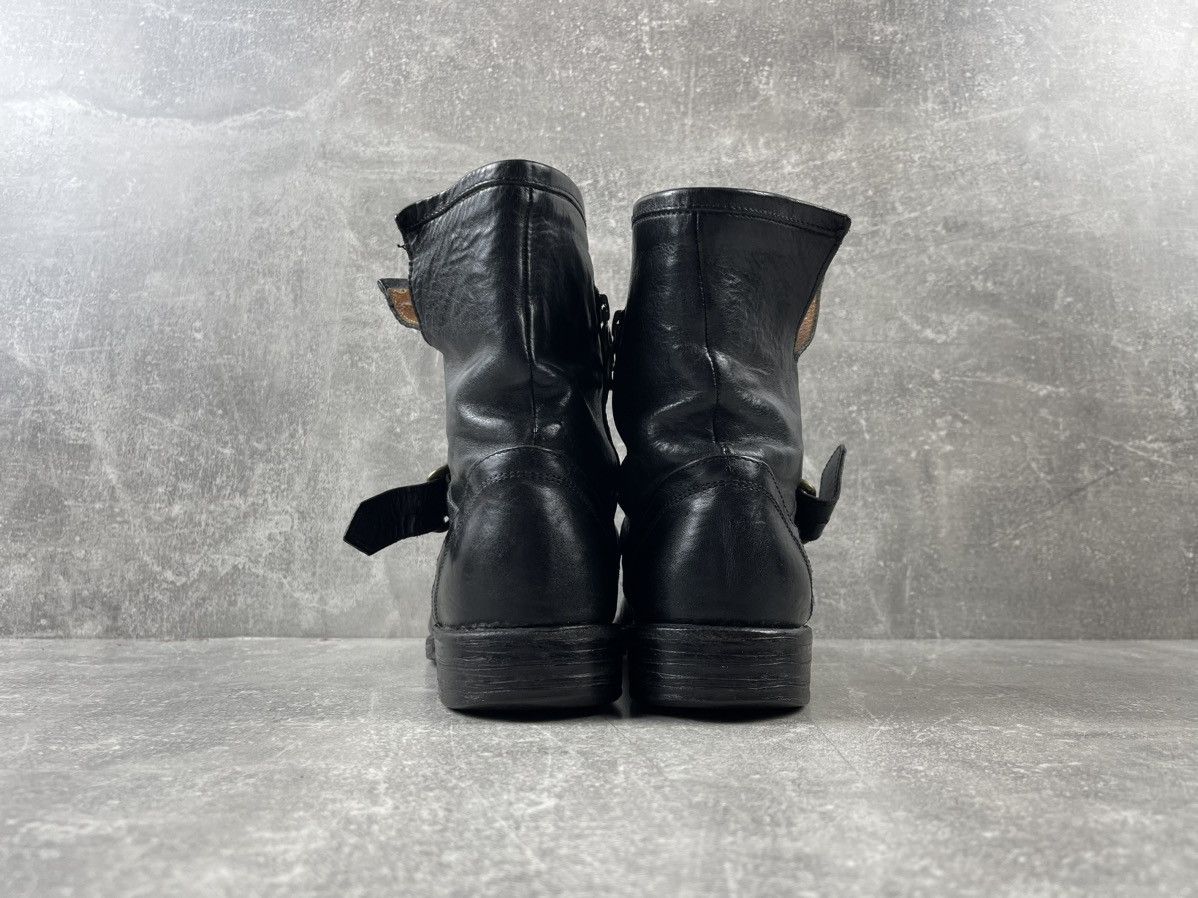 Fiorentini + Baker × Vintage Fiorenti + Baker Avant Garde Leather Lace Brown Hight Boots Size US 8 / IT 38 - 6 Thumbnail