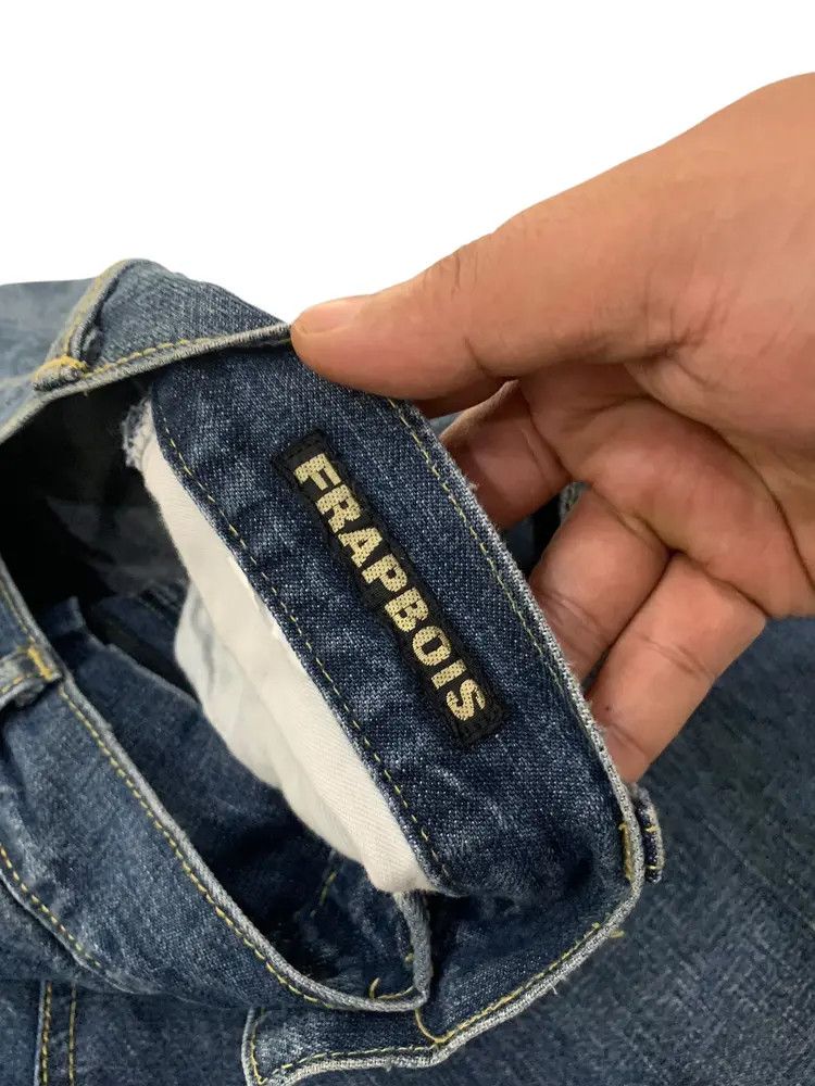Frapbois Frapbois issey Miyake drop crotch spiral cut jeans Size US 30 / EU 46 - 7 Thumbnail