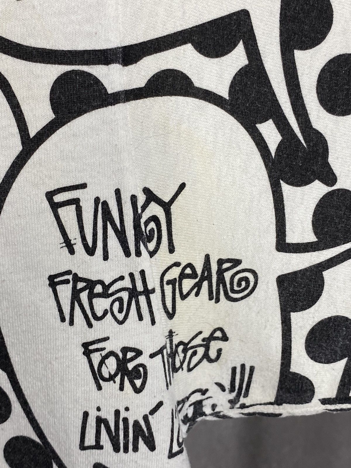 Stussy × Vintage Stussy Vintage AOP Full Print T Shirt Tee Early 00s Sz L Size US L / EU 52-54 / 3 - 6 Thumbnail