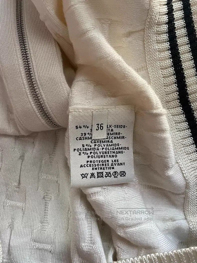 Hermes Hermes Pig nose printed zipper cardigan, silk and cashmere Size XS / US 0-2 / IT 36-38 - 3 Thumbnail