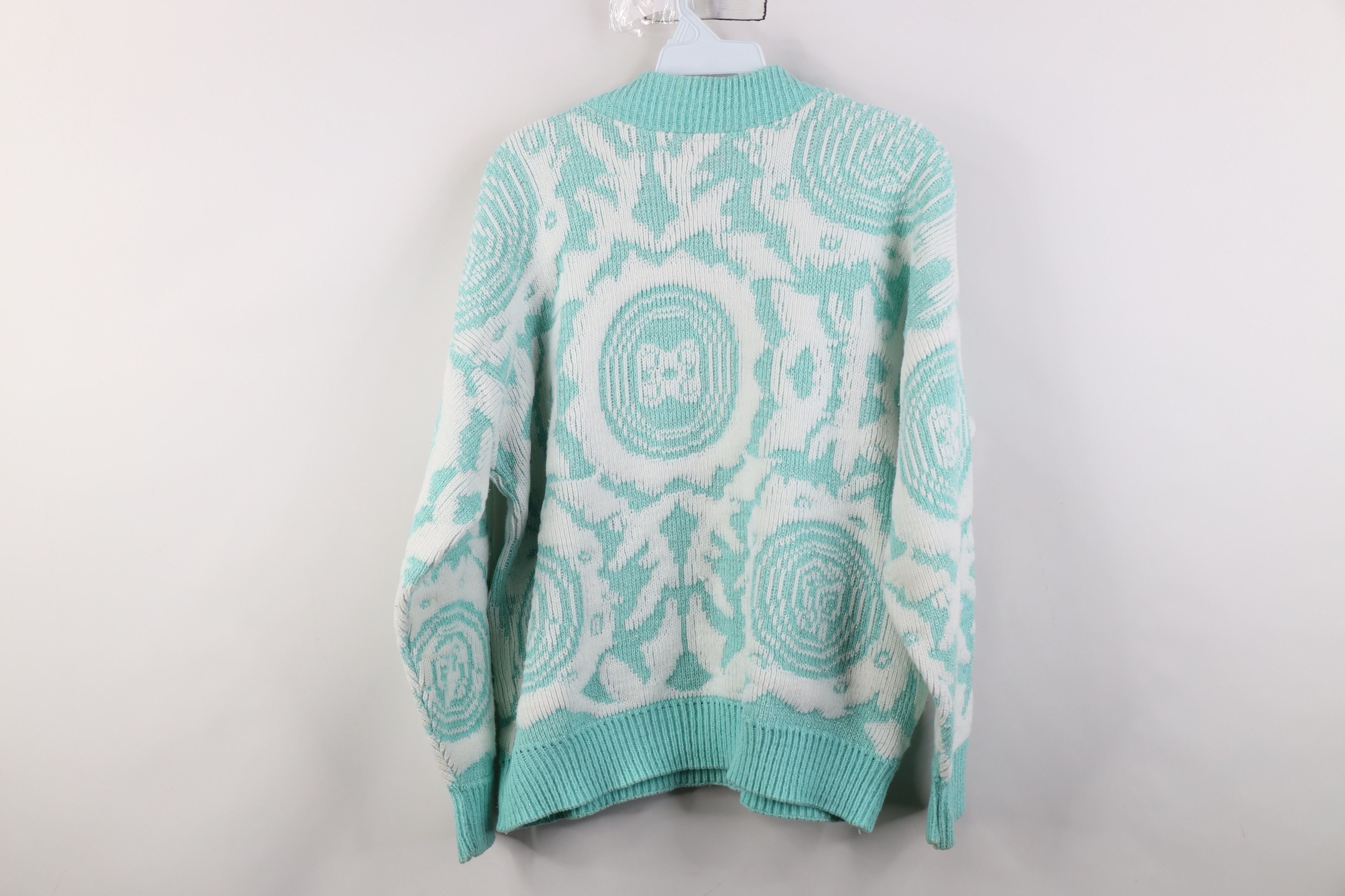 Vintage Vintage 80s 90s Knit Fairy Kei Kawaii Sweater Pastel USA Size L / US 10 / IT 46 - 10 Thumbnail