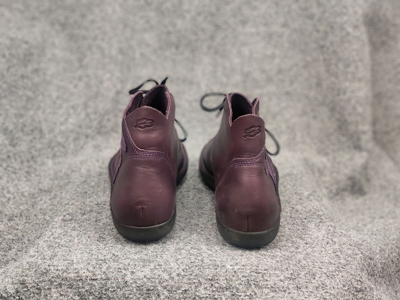 Other loints of holland Design Leather Purple Comfort shoes Boots Size US 11 / IT 41 - 13 Thumbnail
